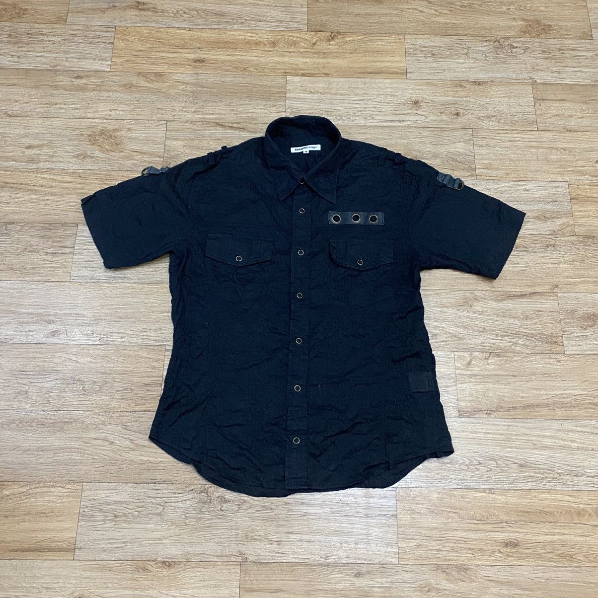 14th Addiction 2000s Semanticdesign - Vkei Style Snap Button Up Shirt Size US M / EU 48-50 / 2 - 1 Thumbnail