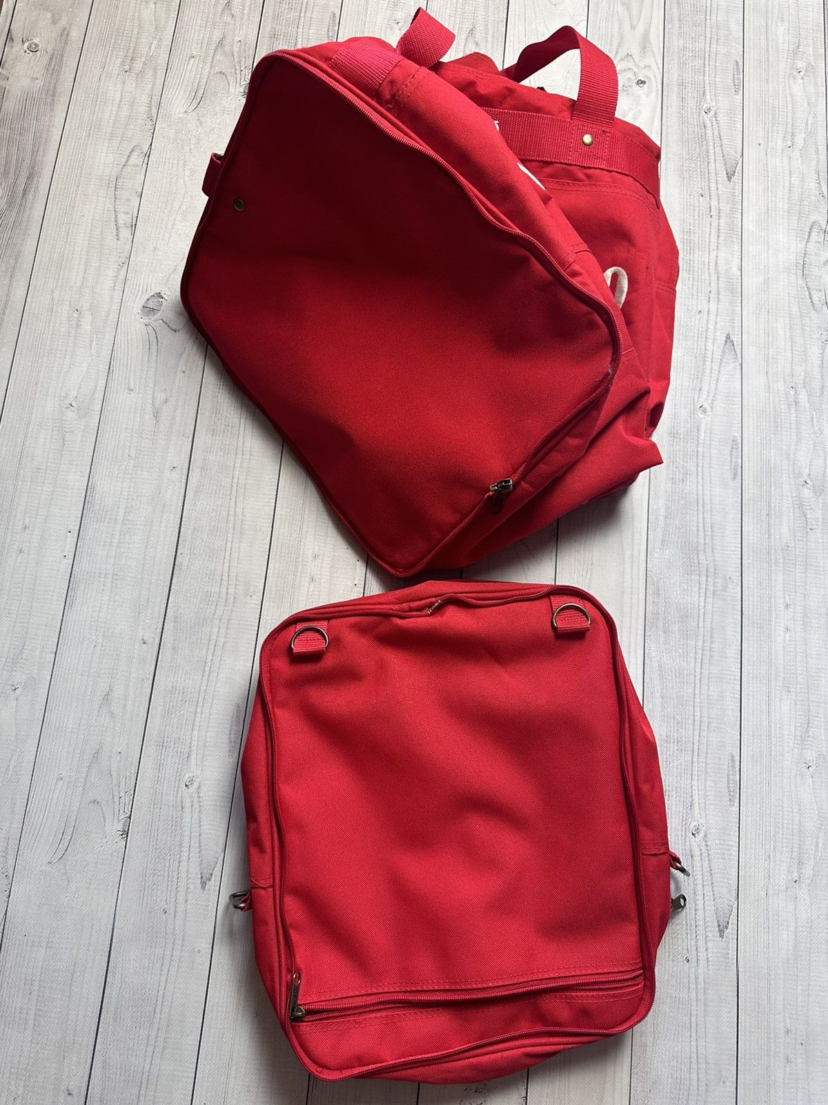 Marlboro Vintage Marlboro bag + backpack transformer rare big logo Size ONE SIZE - 2 Thumbnail