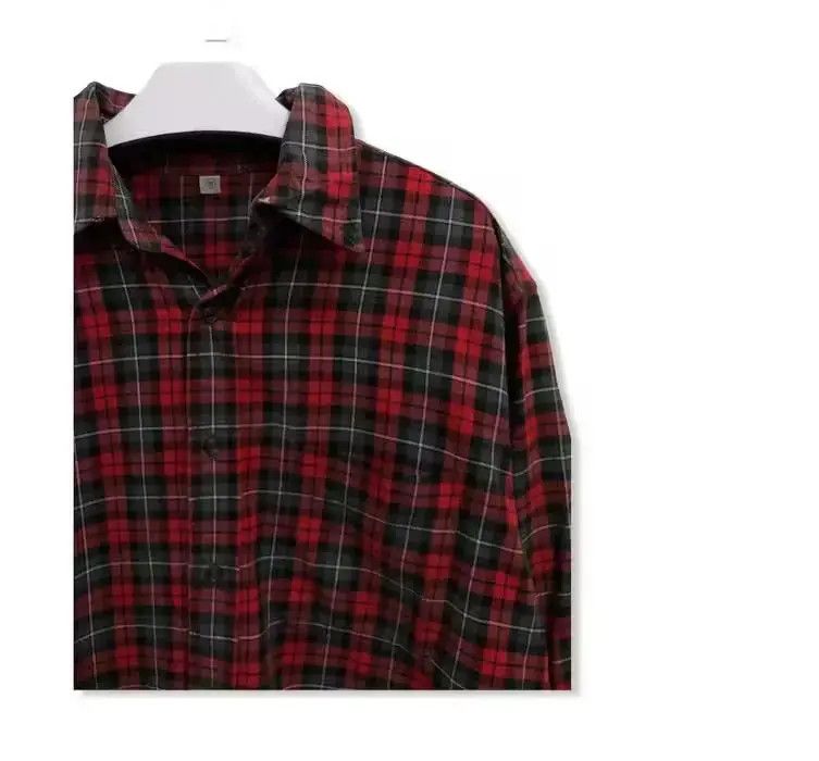 Flannel × Japanese Brand Japanese Brand Uniqlo Plaid Tartan Flannel Shirt 👕 Size US M / EU 48-50 / 2 - 2 Thumbnail