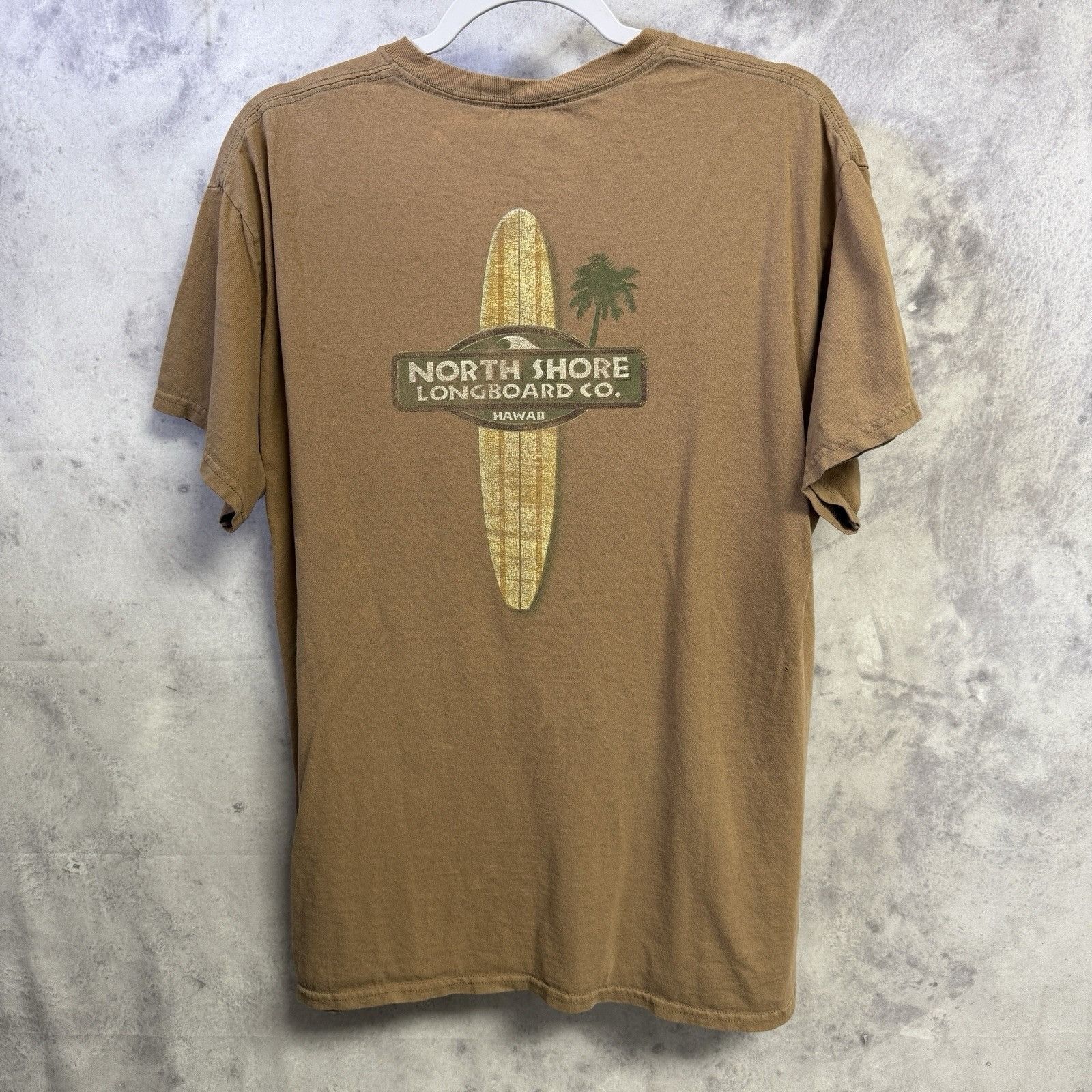 Vintage Vintage North Shore Longboard Co T Shirt Mens Large 21x27 Size US L / EU 52-54 / 3 - 2 Thumbnail