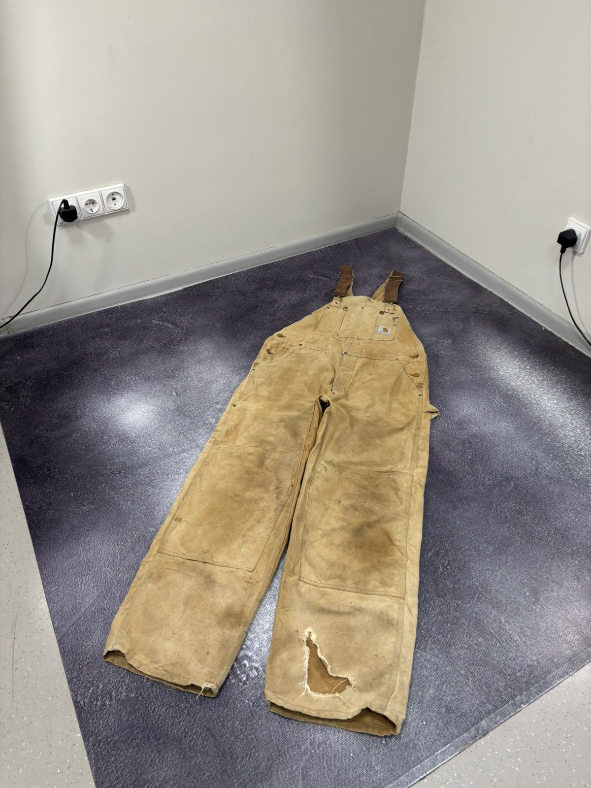 Carhartt Vintage Carhartt Double Knee Work USA Made 90s Hype Overall Size US 38 / EU 54 - 3 Thumbnail
