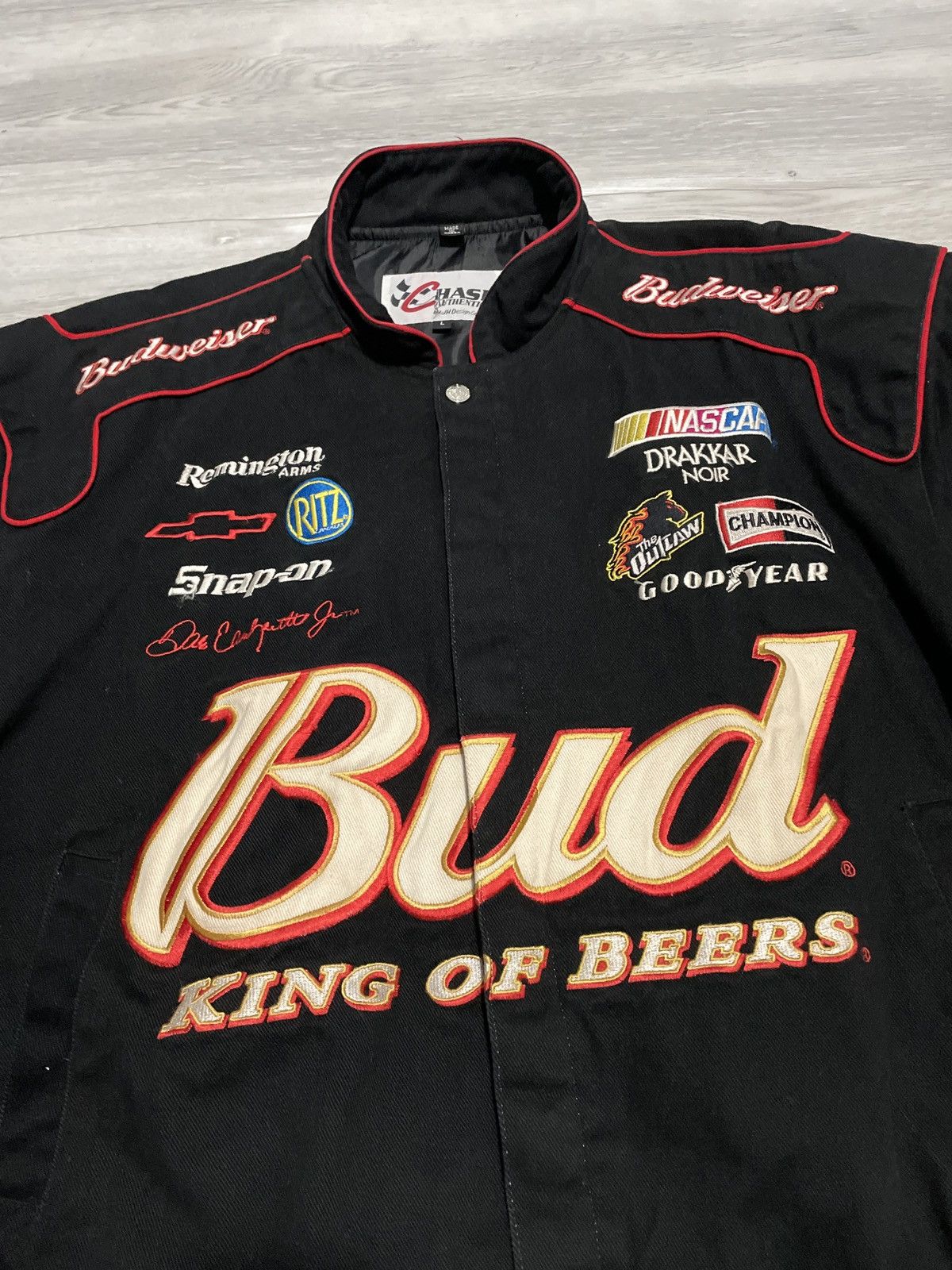 Chase Authentics Vintage Chase Authentics Budwesier Jacket Size US L / EU 52-54 / 3 - 3 Thumbnail