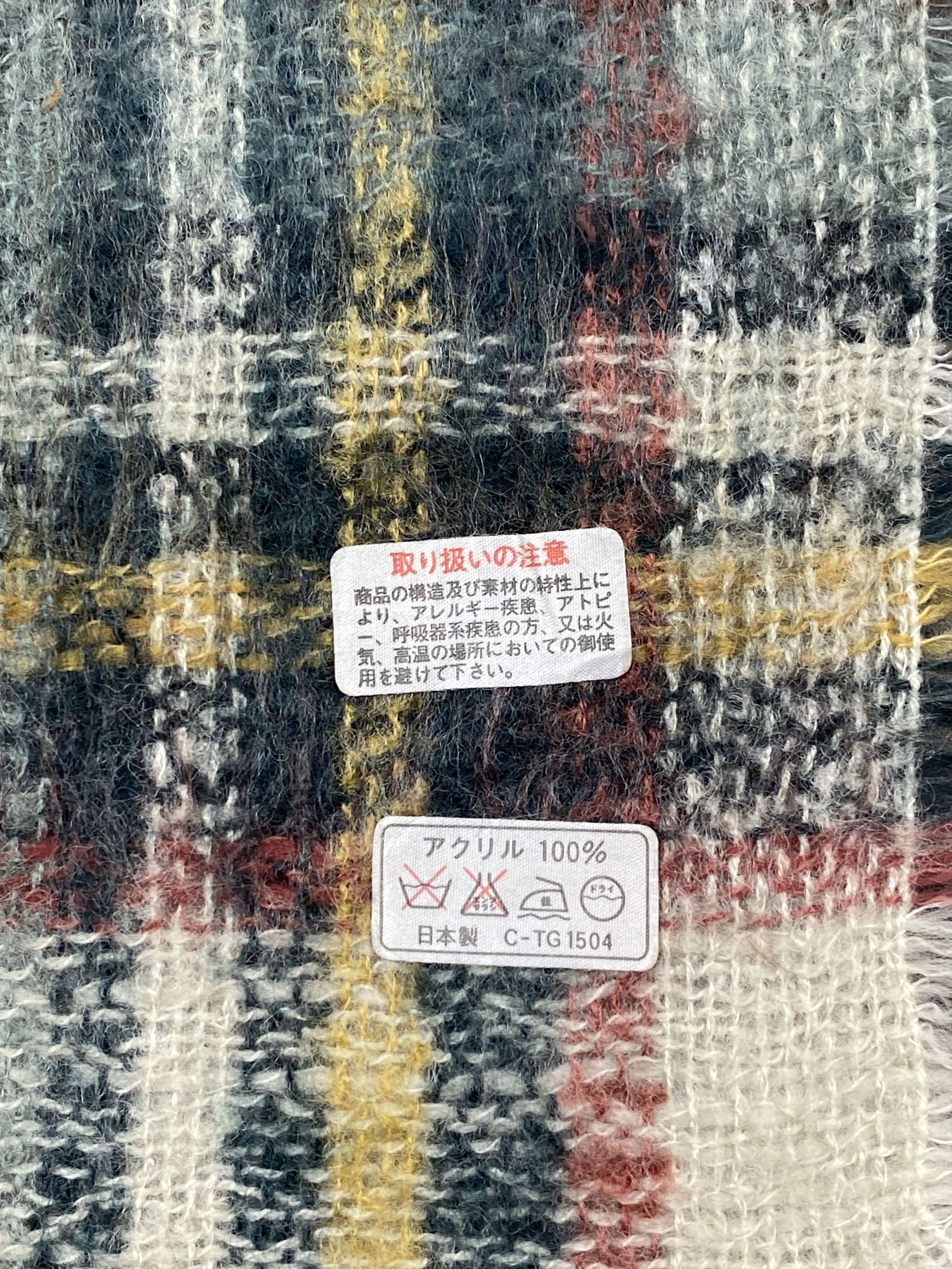 Japanese Brand Japanese Brand Muffler / Scarf / Neckwear - SC0145 Size ONE SIZE - 2 Thumbnail