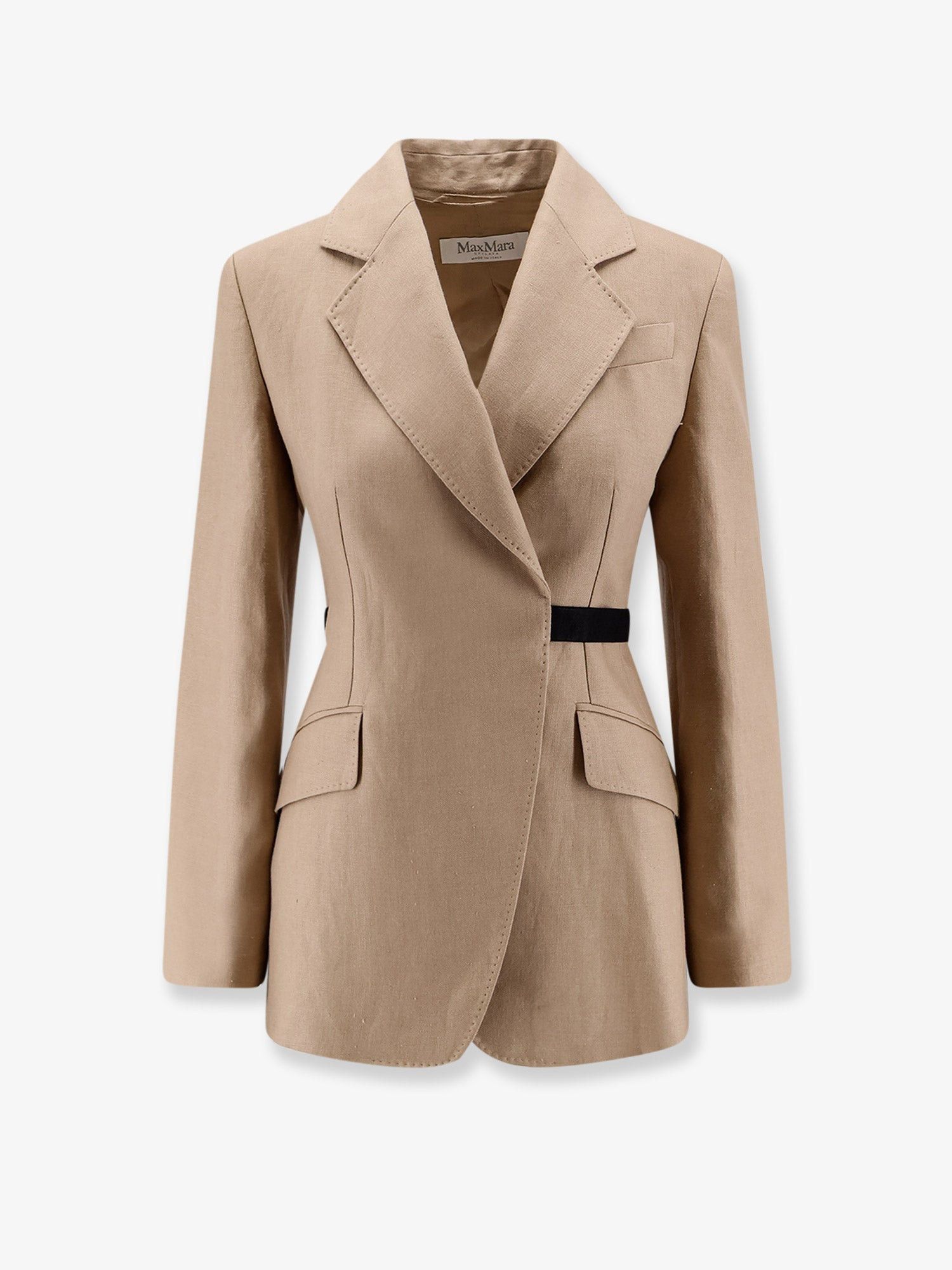 Max Mara Mxsfionda Linen Blazer Size S / US 4 / IT 40 - 1 Thumbnail