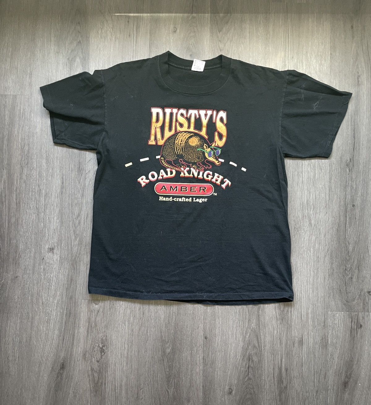 Vintage Vintage Rusty’s Road Knight “Armadillo” T-Shirt (Sz. XL) Size US XL / EU 56 / 4 - 1 Thumbnail