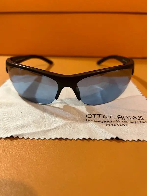 Prada × Vintage PRADA Sunglasses Sport Symbol Wrap Shield Ski Mask Size ONE SIZE - 2 Thumbnail