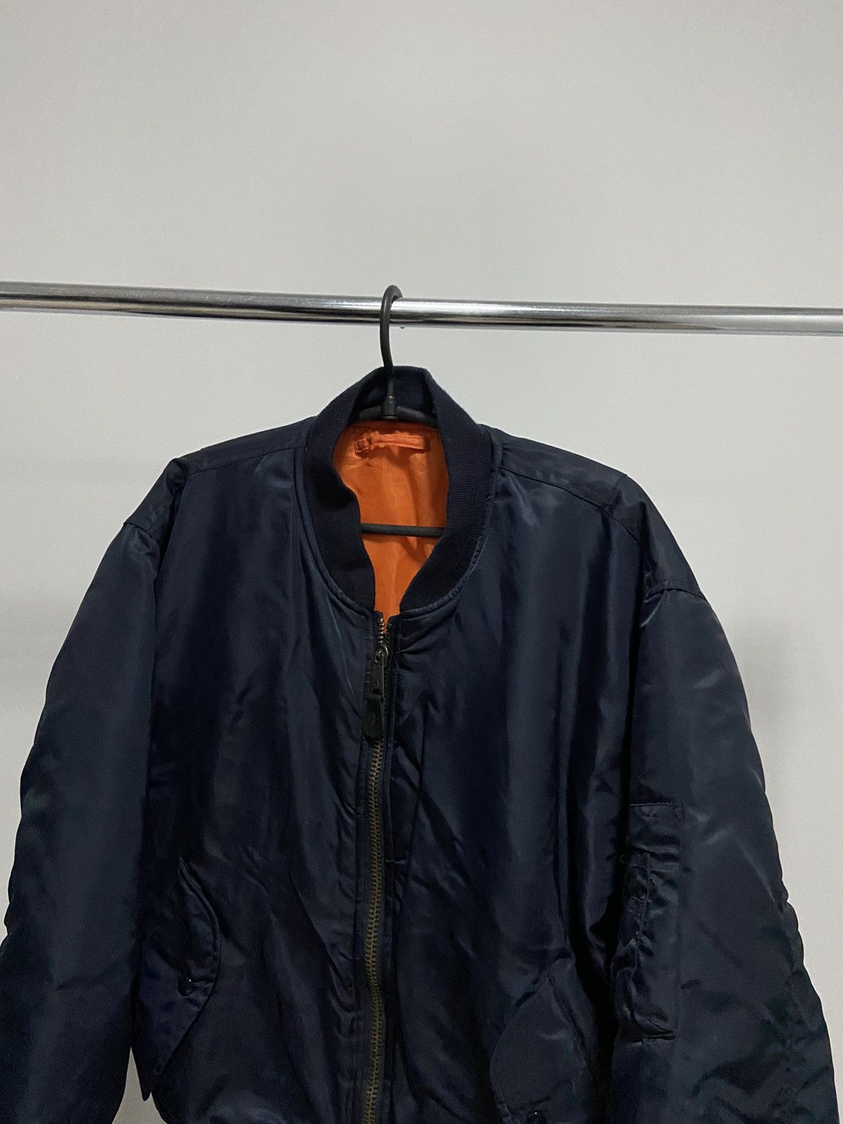 Vintage JACKET FLYER'S INTERMEDIATE MA-1 SPECIAL FORCE REVERSIBLE Size US L / EU 52-54 / 3 - 3 Thumbnail