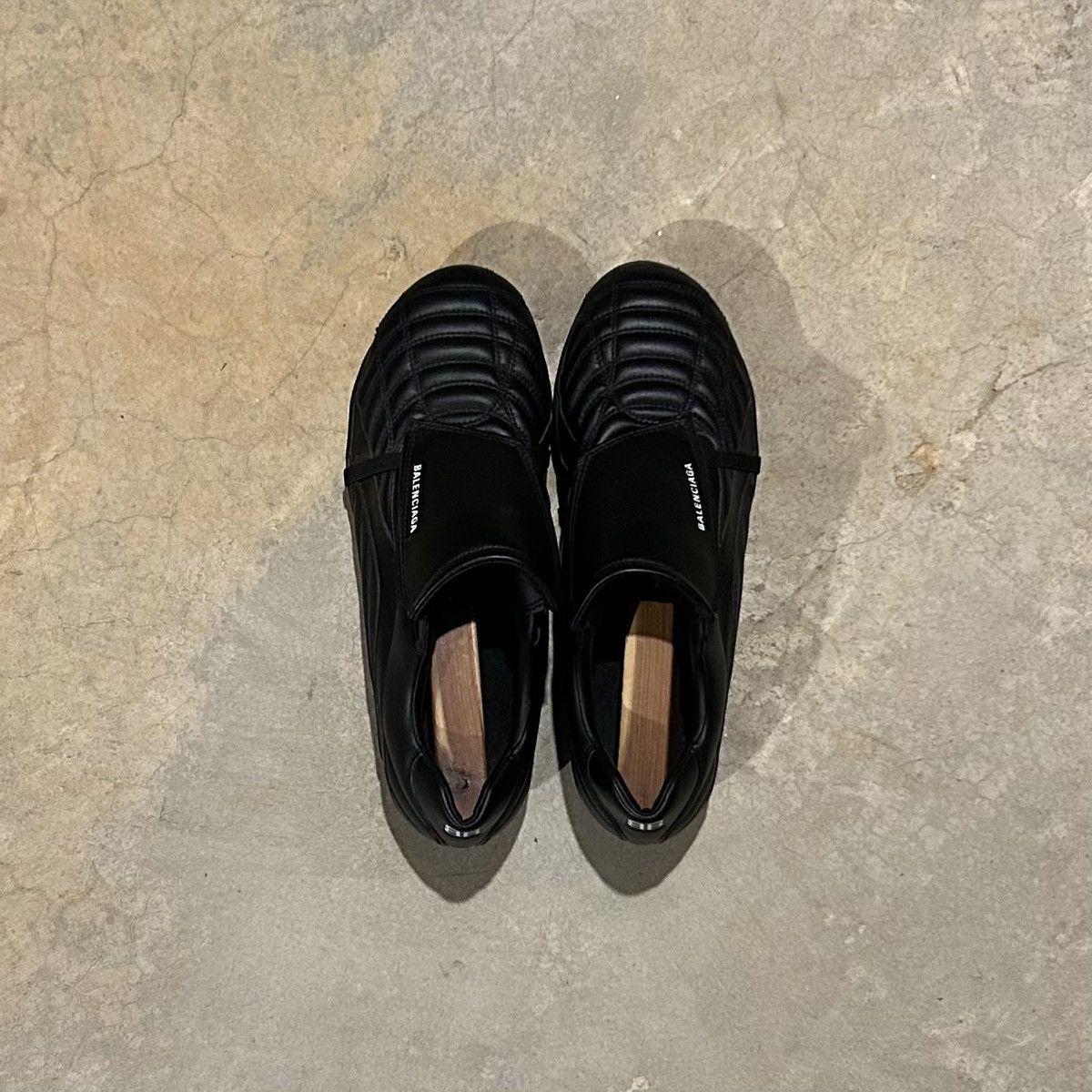 Balenciaga Balenciaga Soccer Sneaker Triple Black Cleat US 9 Size US 9 / EU 42 - 9 Thumbnail
