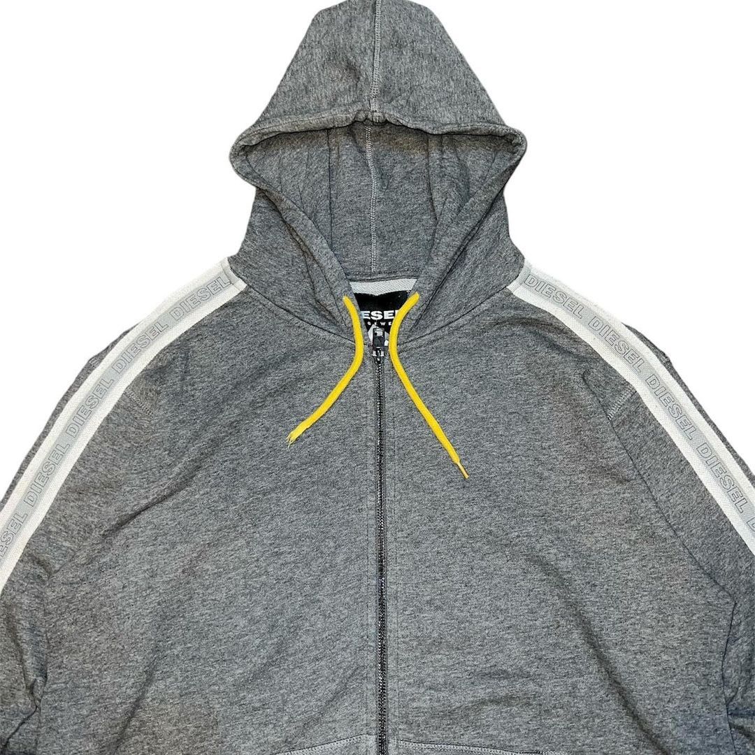 Diesel Diesel Lounge Wear Zip Hoodie Vintage Size US L / EU 52-54 / 3 - 3 Thumbnail