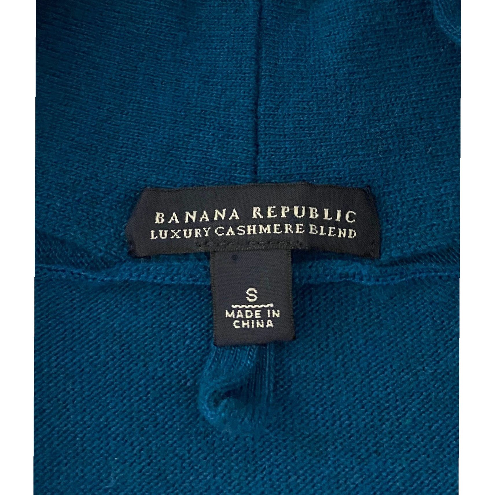 Banana Republic Banana Republic Women's Cardigan Sweater Open Front Sleeveless Blue Size S Size S / US 4 / IT 40 - 4 Thumbnail