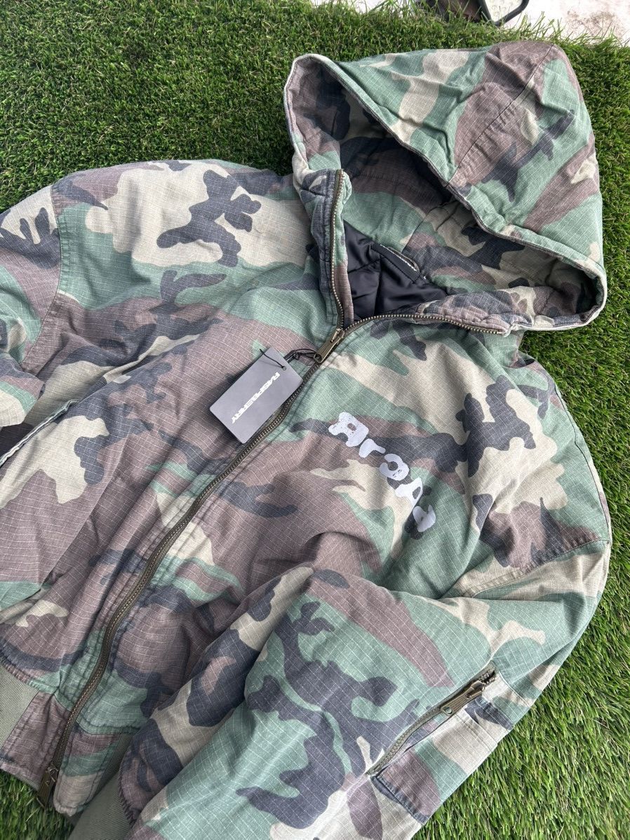 The GV Gallery GV Gallery Camo Bomber Hooded Jacket Size US L / EU 52-54 / 3 - 1 Thumbnail