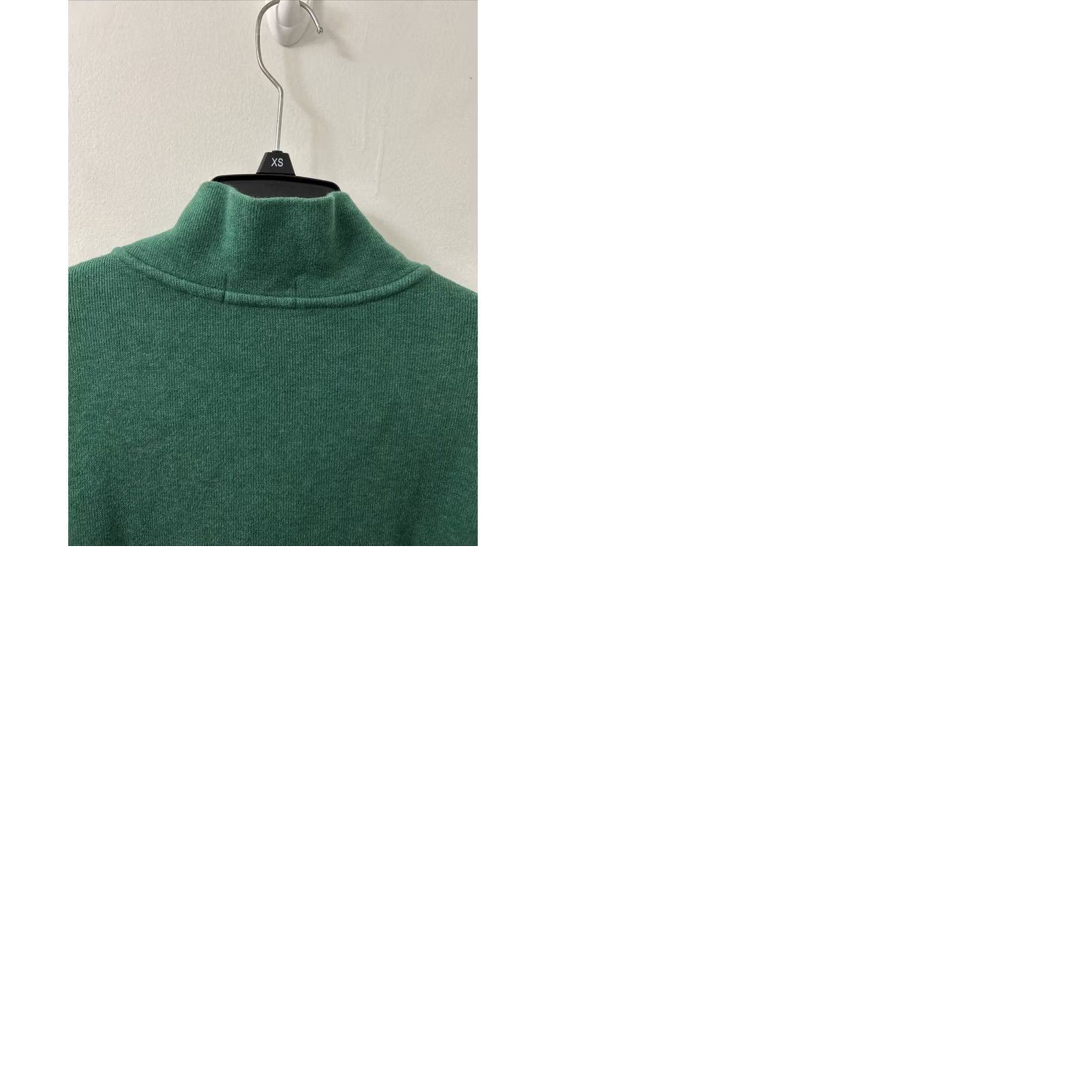 Ralph Lauren Polo Ralph Lauren Sweater Mens XL Green 1/4 Zip Pullover Rib Knit High Neck Long Sleeve Embroidered Pony Logo Classic Preppy Size US XL / EU 56 / 4 - 9 Thumbnail
