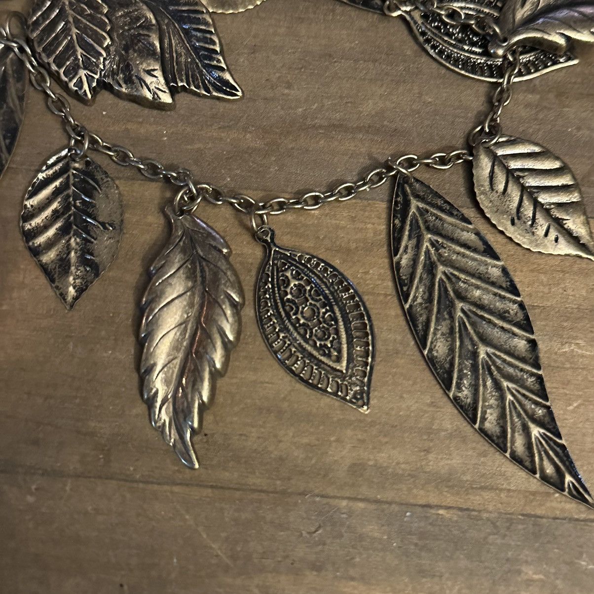 Other Long leaf charm necklace Size ONE SIZE - 3 Thumbnail