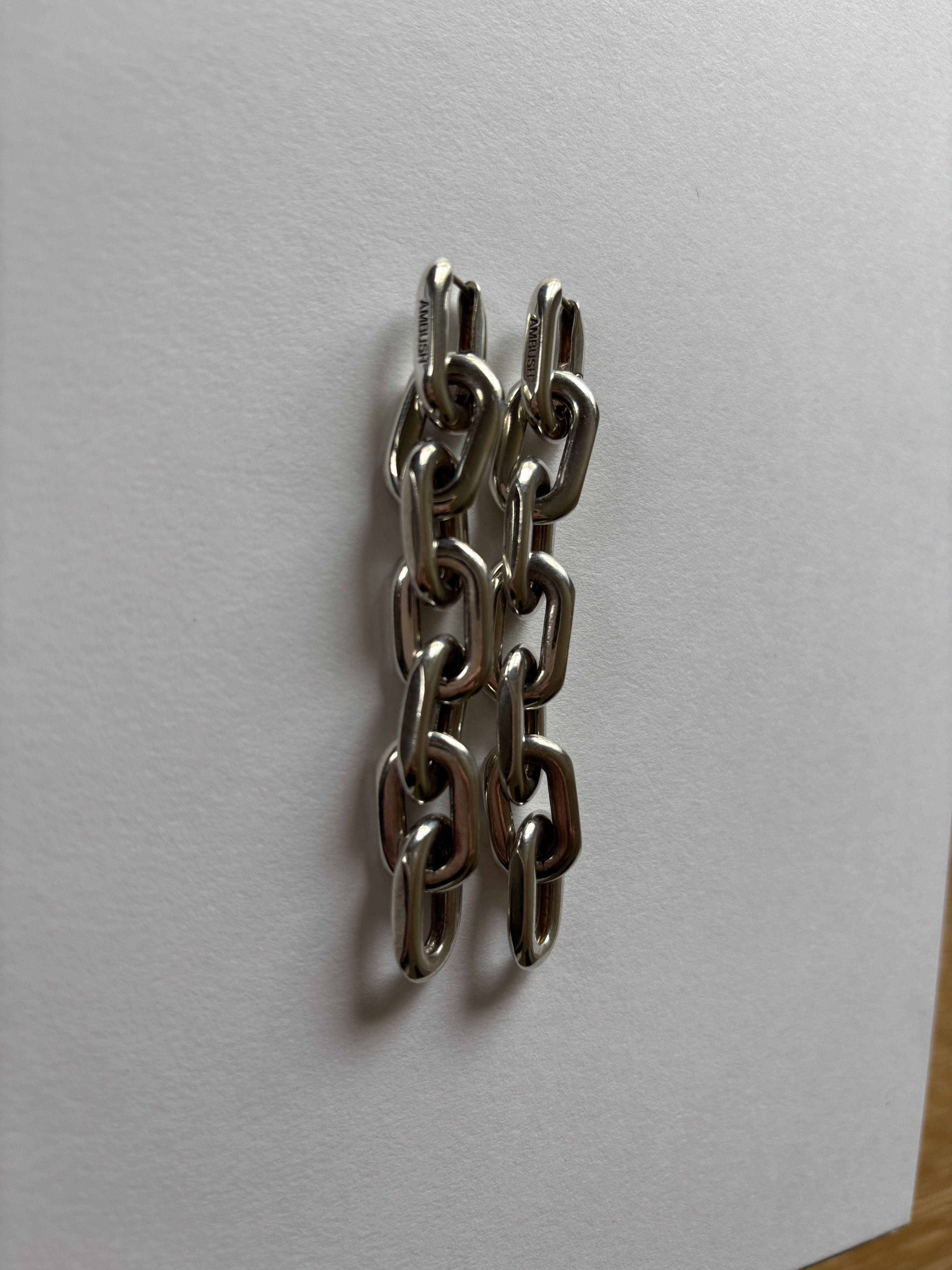 Ambush Design Ambush Drop Chain Link Earrings Size ONE SIZE - 1 Thumbnail