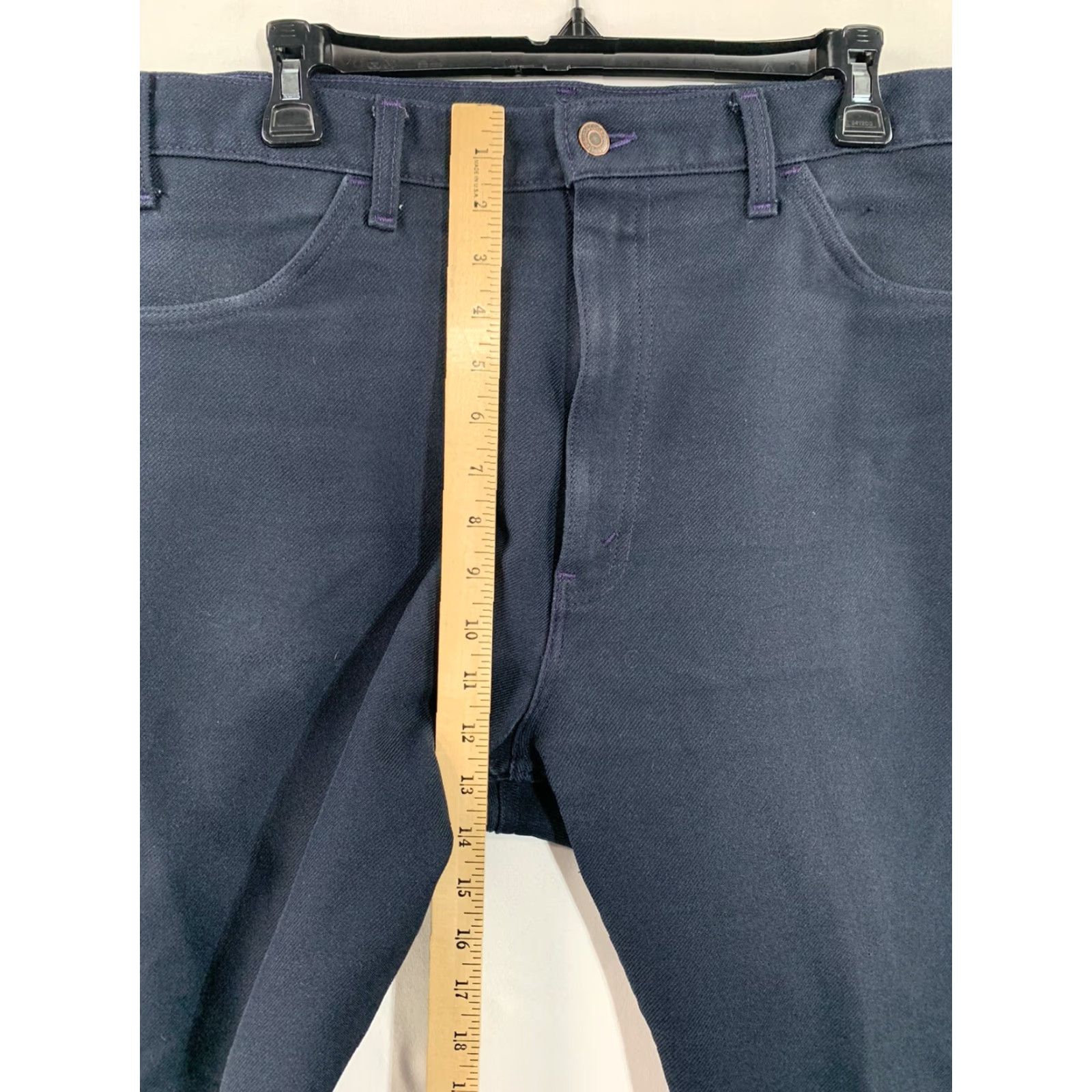 Levi's VTG Levi's 517 Jeans Boots Cut Straight Blue Dark Wash Mens 39x31 USA Size US 39 - 5 Thumbnail