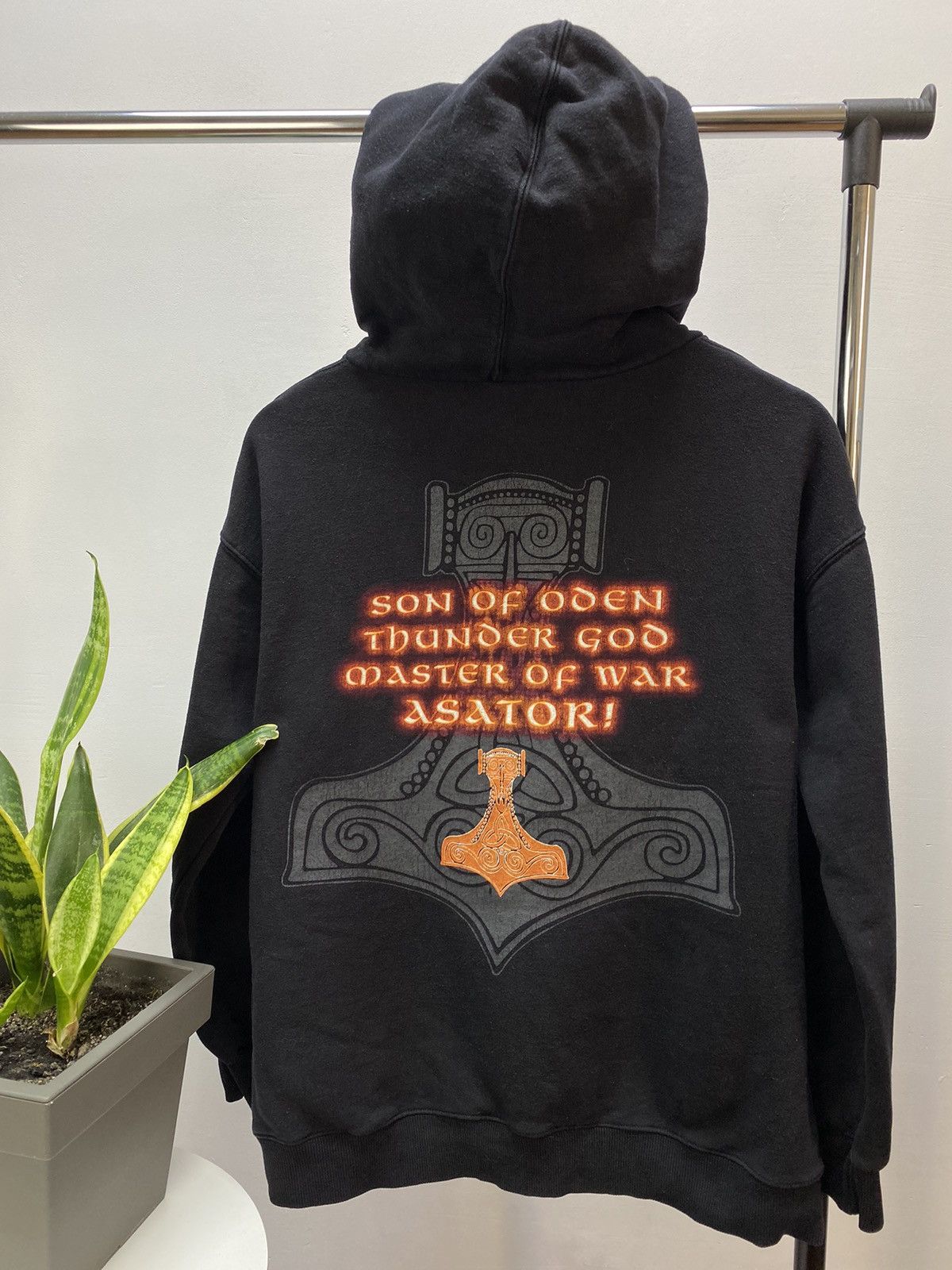 Band Tees × Vintage Vintage Amon Amarth Band Hoodie Size US M / EU 48-50 / 2 - 22 Thumbnail