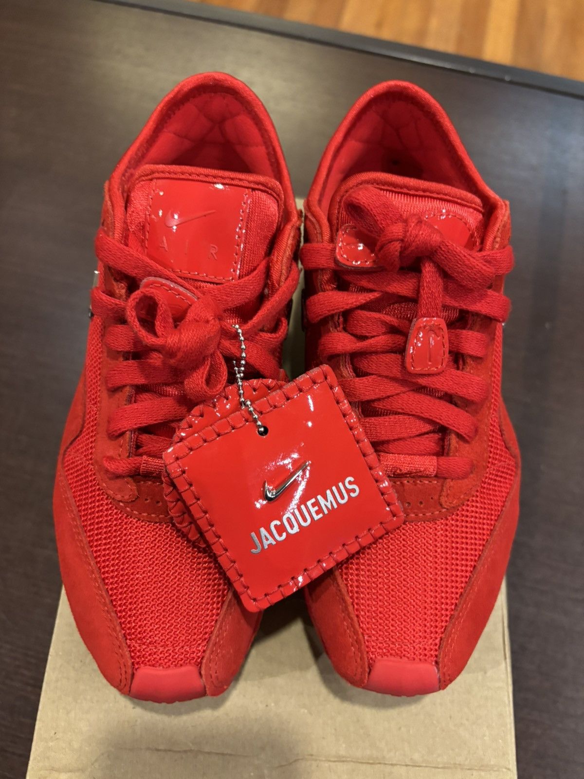 Jacquemus × Nike Nike Air Max 1 ‘86 Jacquemus Mystic Red Size US 5 / IT 35 - 4 Thumbnail