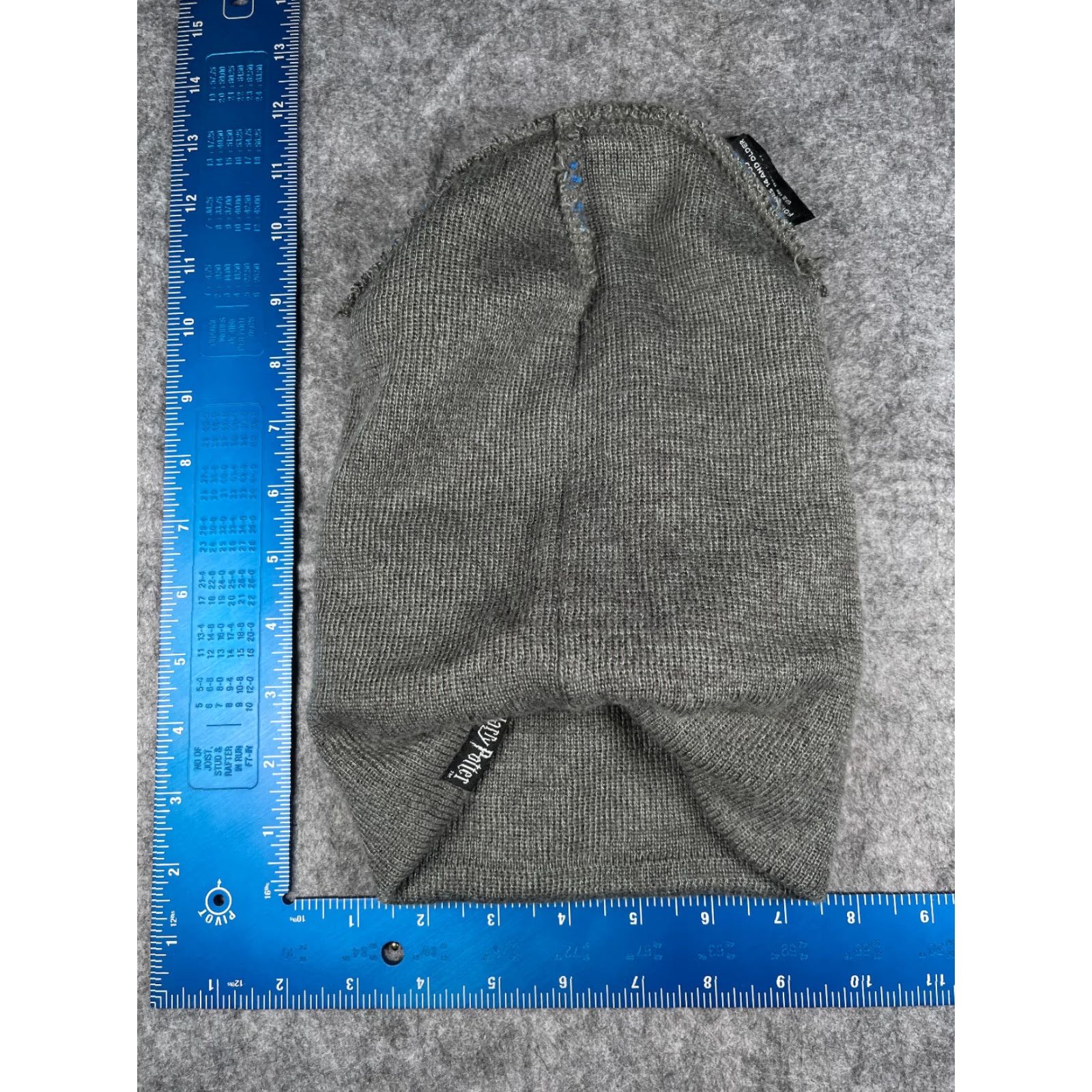 Vintage Harry Potter Beanie Hat Adult One Size Gray Blue Ravenclaw Embroidered Acrylic Knit Logo Ski Beanie Mens Size ONE SIZE - 7 Thumbnail