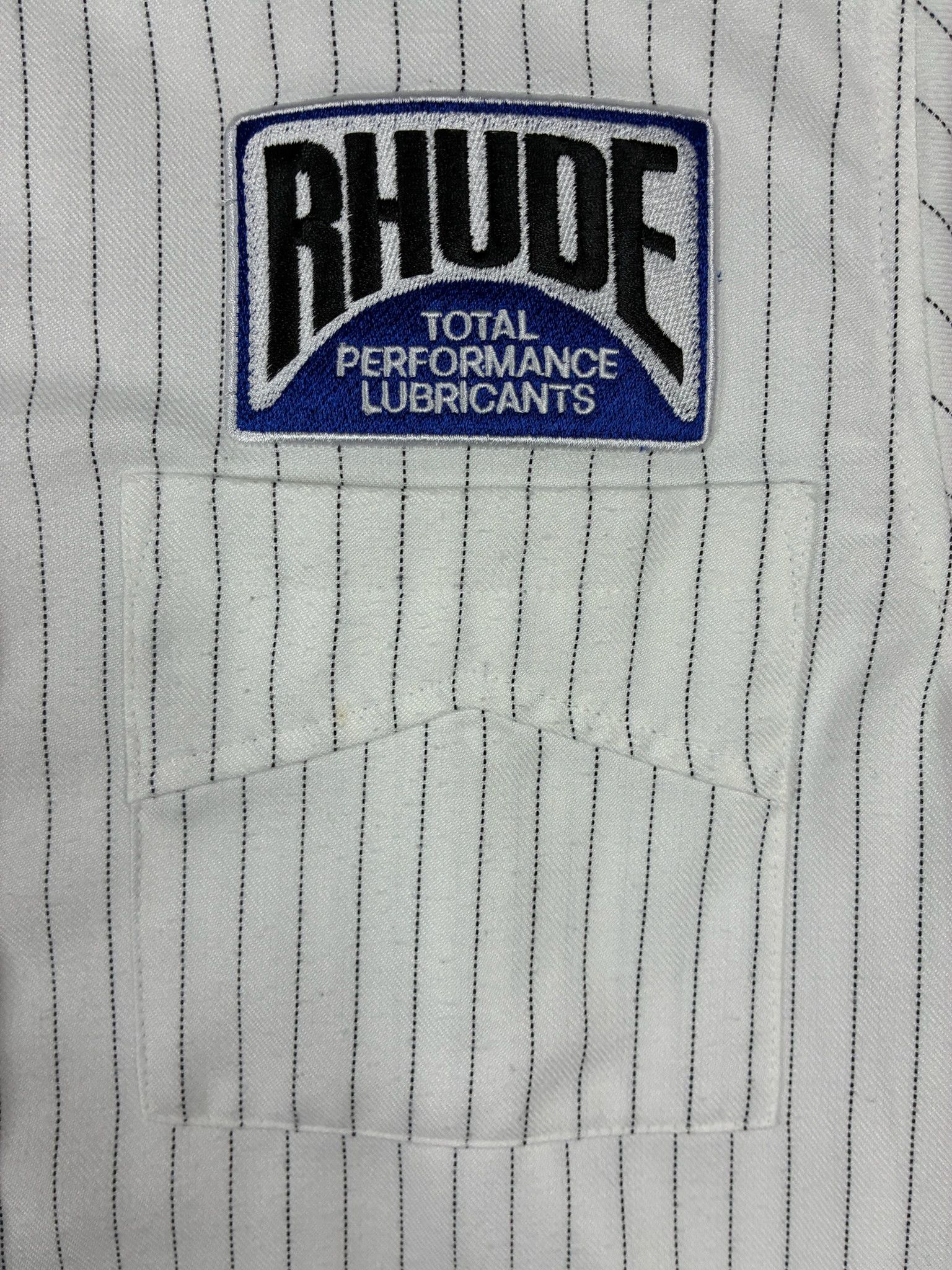 Rhude Rhude Twill Stripped Mechanic Shirt Size US M / EU 48-50 / 2 - 4 Thumbnail