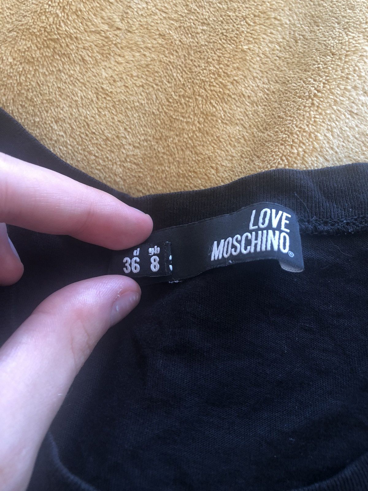 Moschino LOVE MOSCHINO VINTAGE DESIGNER TEE SHIRT Size US S / EU 44-46 / 1 - 4 Thumbnail