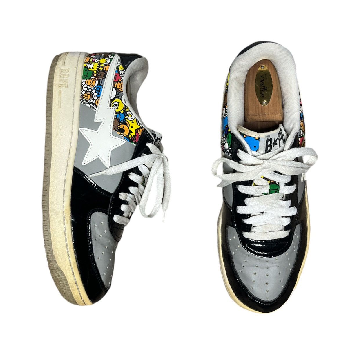 Pre-owned Archival Clothing X Bape Baby Milo Bapesta Shoes