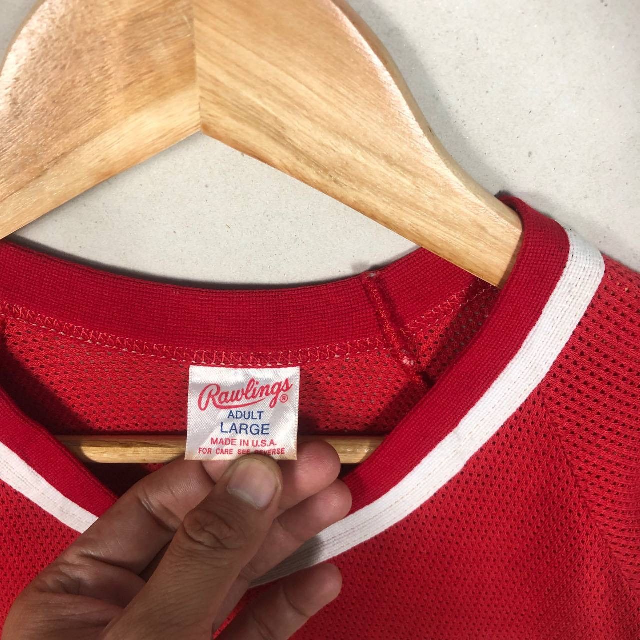 Vintage Vintage 90s Cincinnati Reds MLB Baseball Kit Jersey Size US L / EU 52-54 / 3 - 6 Thumbnail