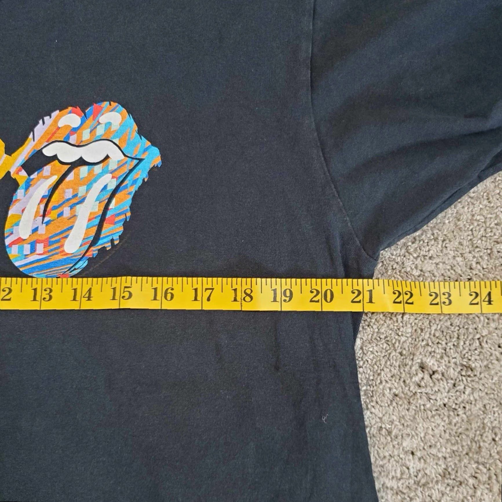Vintage VINTAGE Rolling Stones Tour Shirt Adult L Black Band Graphic Faded 2003 Y2K Size US L / EU 52-54 / 3 - 6 Thumbnail