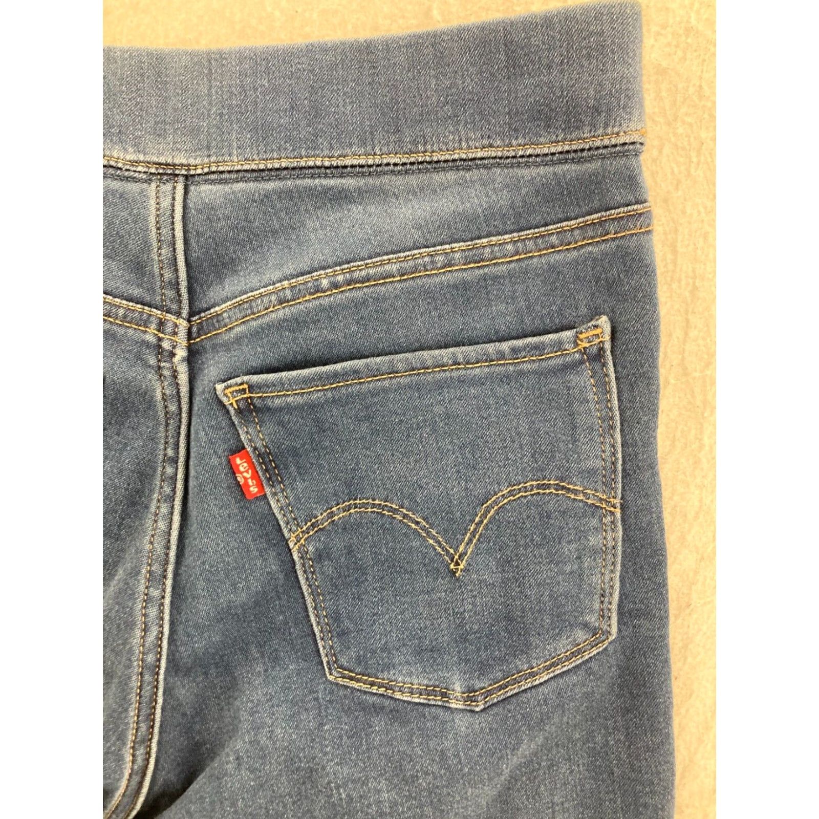 Levi's Legging Shaping Levis Womens 26 Blue stretch denim Size 26" / US 2 / IT 38 - 7 Thumbnail