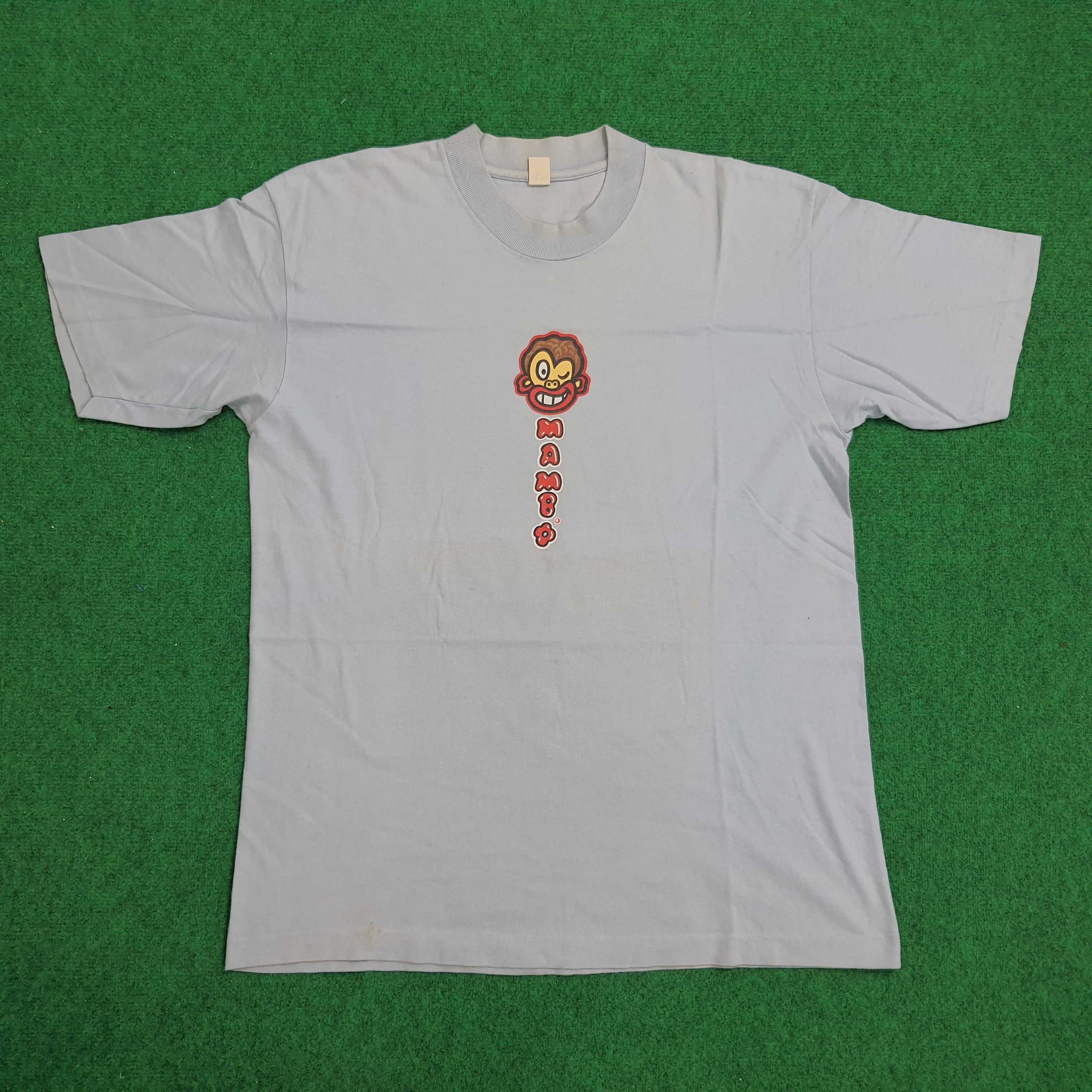 Mambo × Vintage Vinatge 90's MAMBO Surf Style Tshirt Size US L / EU 52-54 / 3 - 3 Thumbnail
