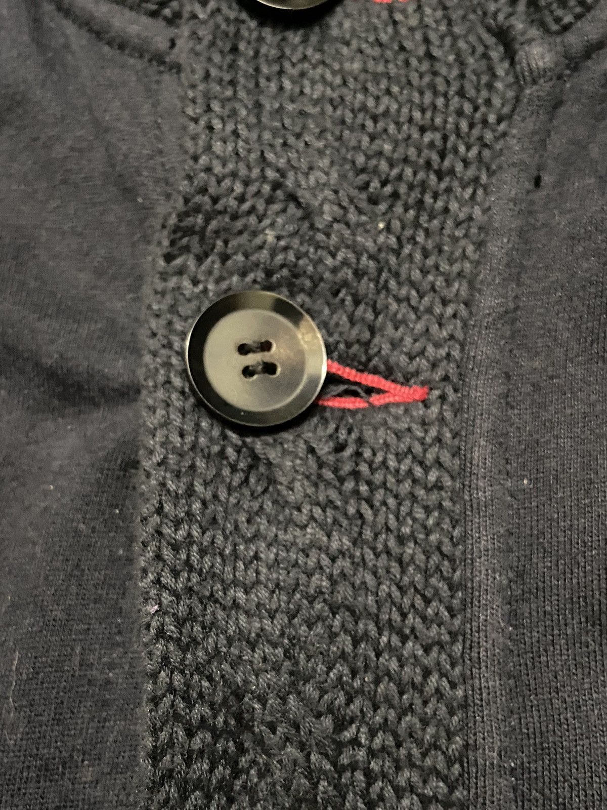 Japanese Brand Gaijin Made Indigo Knitted Sweater Size US M / EU 48-50 / 2 - 3 Thumbnail