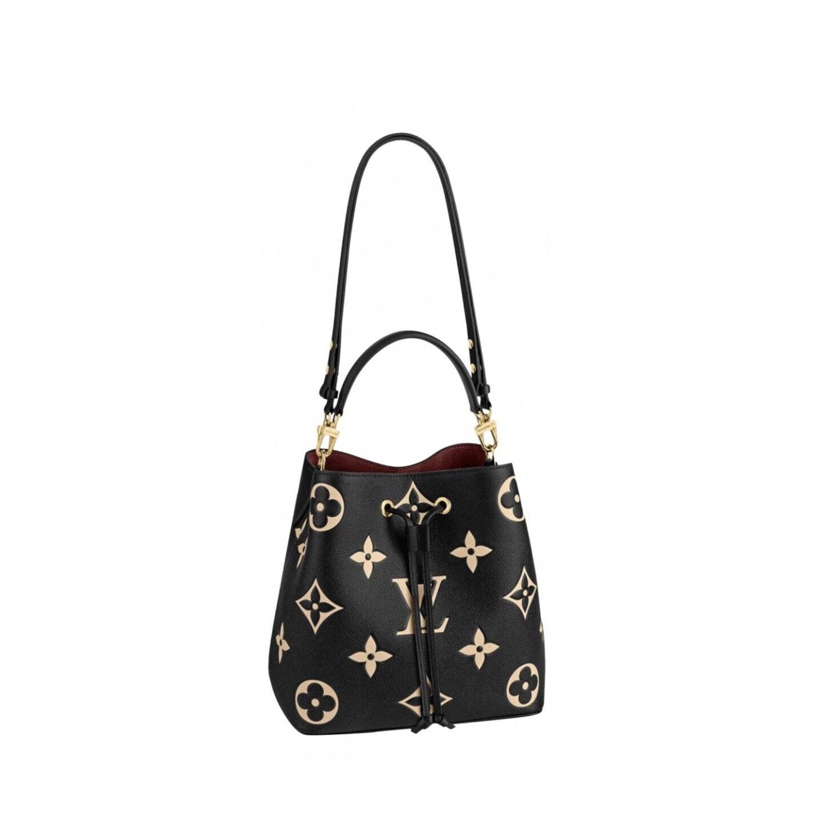 Louis Vuitton Louis Vuitton NéoNoé Shoulder Bag MM Black Leather Size ONE SIZE - 13 Thumbnail