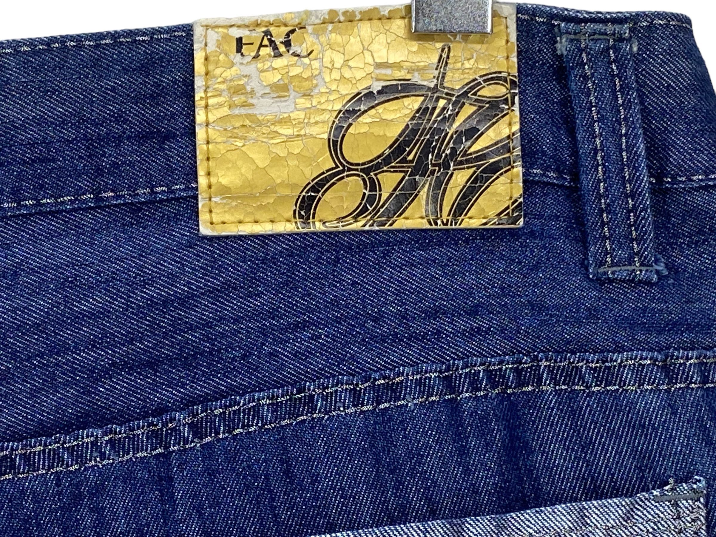 Other Fac Shiny Baggy Jeans Hip Hop Skateboards Jeans Size US 34 / EU 50 - 7 Thumbnail