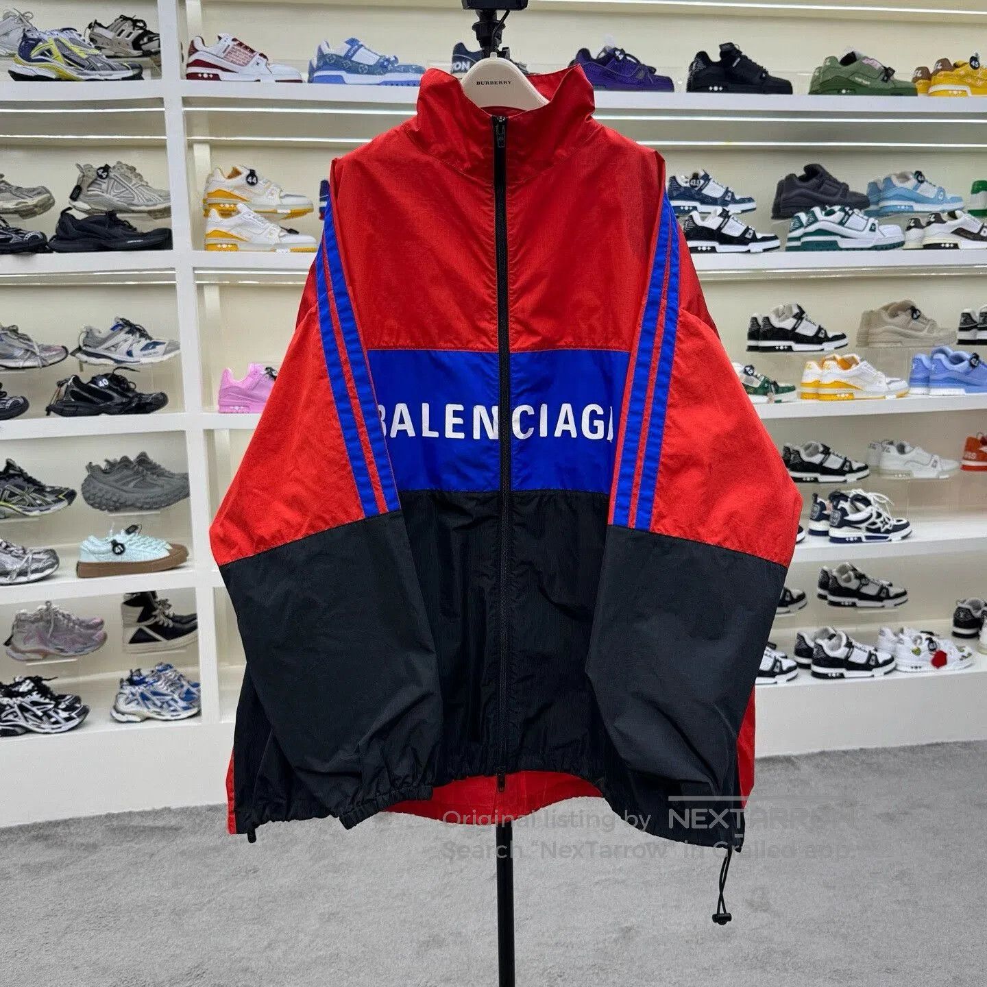 Balenciaga Balenciaga Oversize Zip Windbreaker Jacket. Size US L / EU 52-54 / 3 - 1 Thumbnail