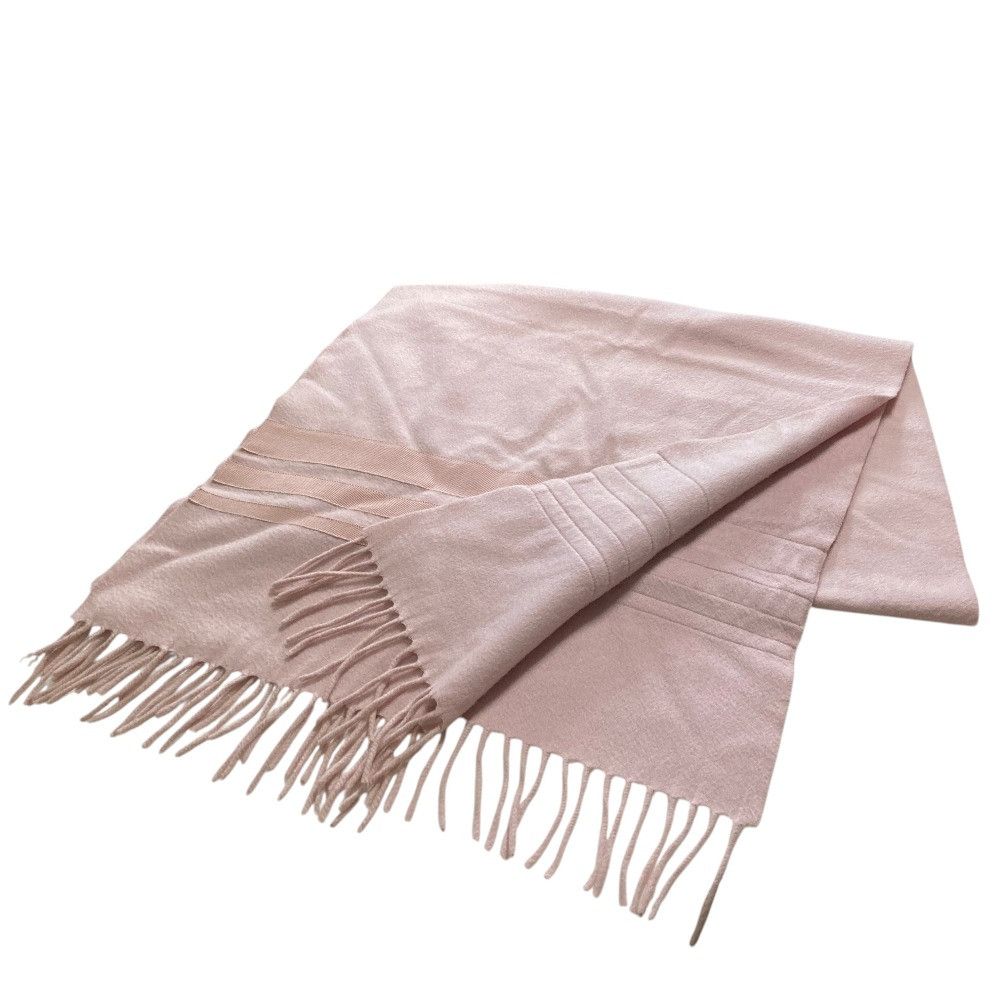 Salvatore Ferragamo Salvatore Ferragamo Salvatore Ferragamo Cashmere Fringe Scarf Textile Scarf DUTY FREE for USA Size ONE SIZE - 1 Thumbnail