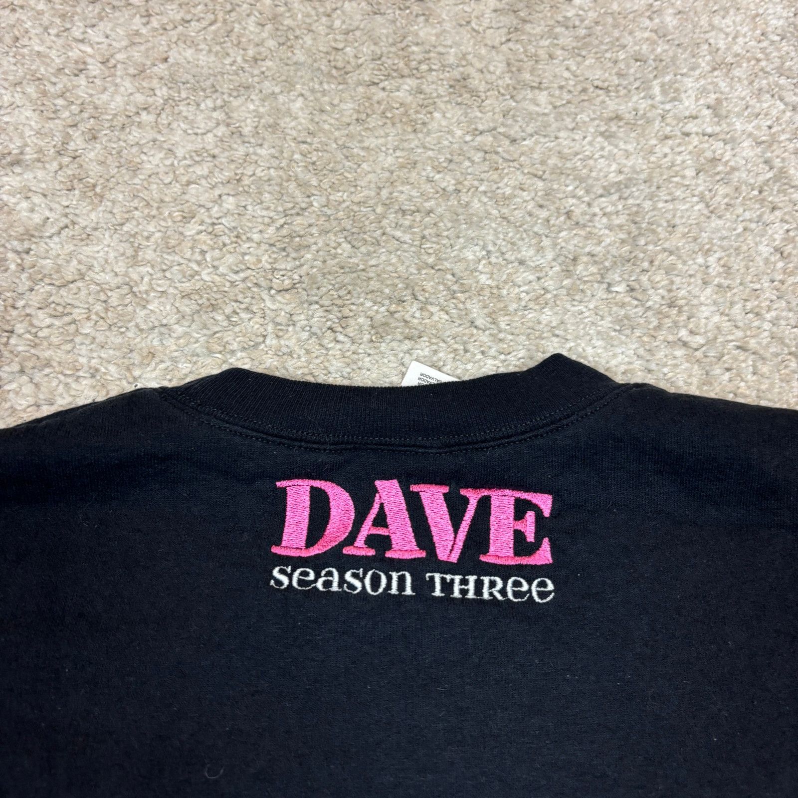 Hanes Dave Season Three Nut Haus Props Cast Crew Sweatshirt Small Size US S / EU 44-46 / 1 - 4 Thumbnail