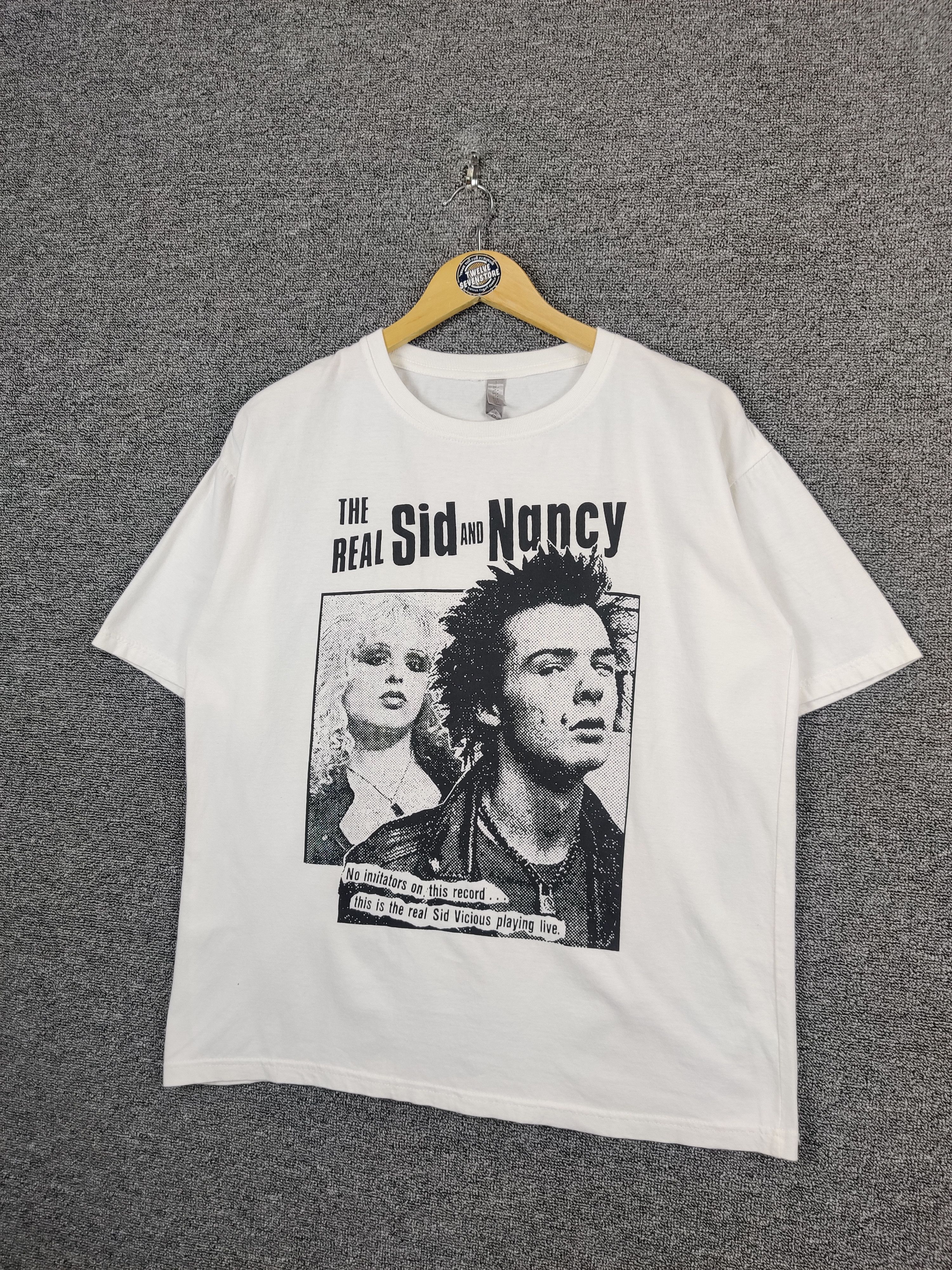 Band Tees The Real Sid And Nancy Punk Tee Tshirt Size US L / EU 52-54 / 3 - 2 Thumbnail