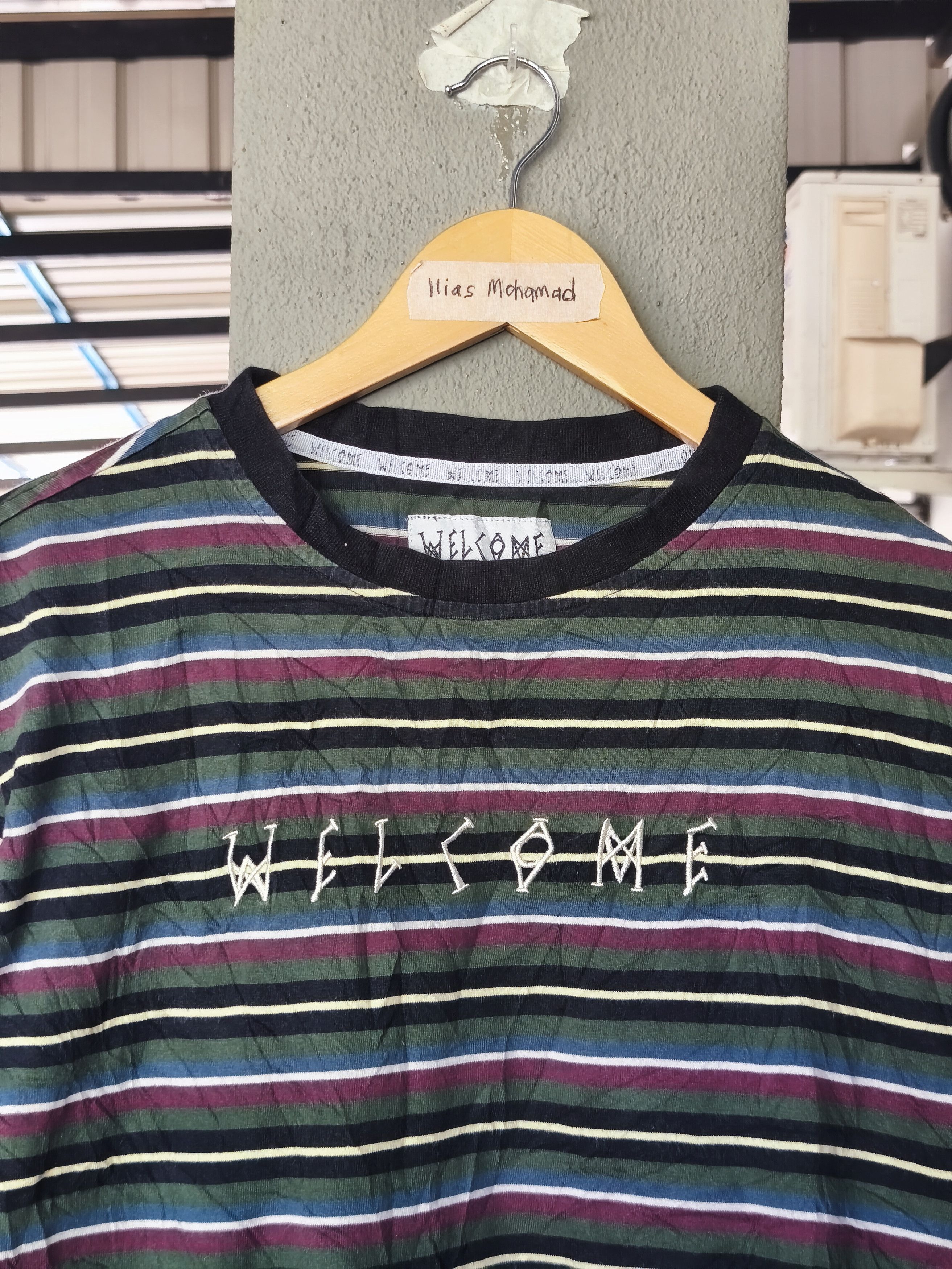 Welcome Skateboards Welcome Striped Long Sleeve Size US M / EU 48-50 / 2 - 2 Thumbnail