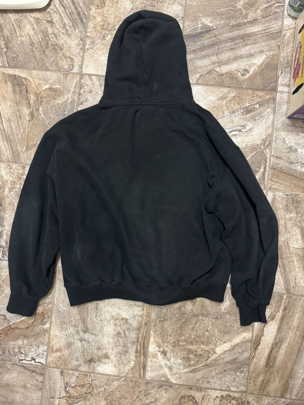 Vintage Black Yeezy Gap Lookalike Hoodie Size US XL / EU 56 / 4 - 3 Thumbnail