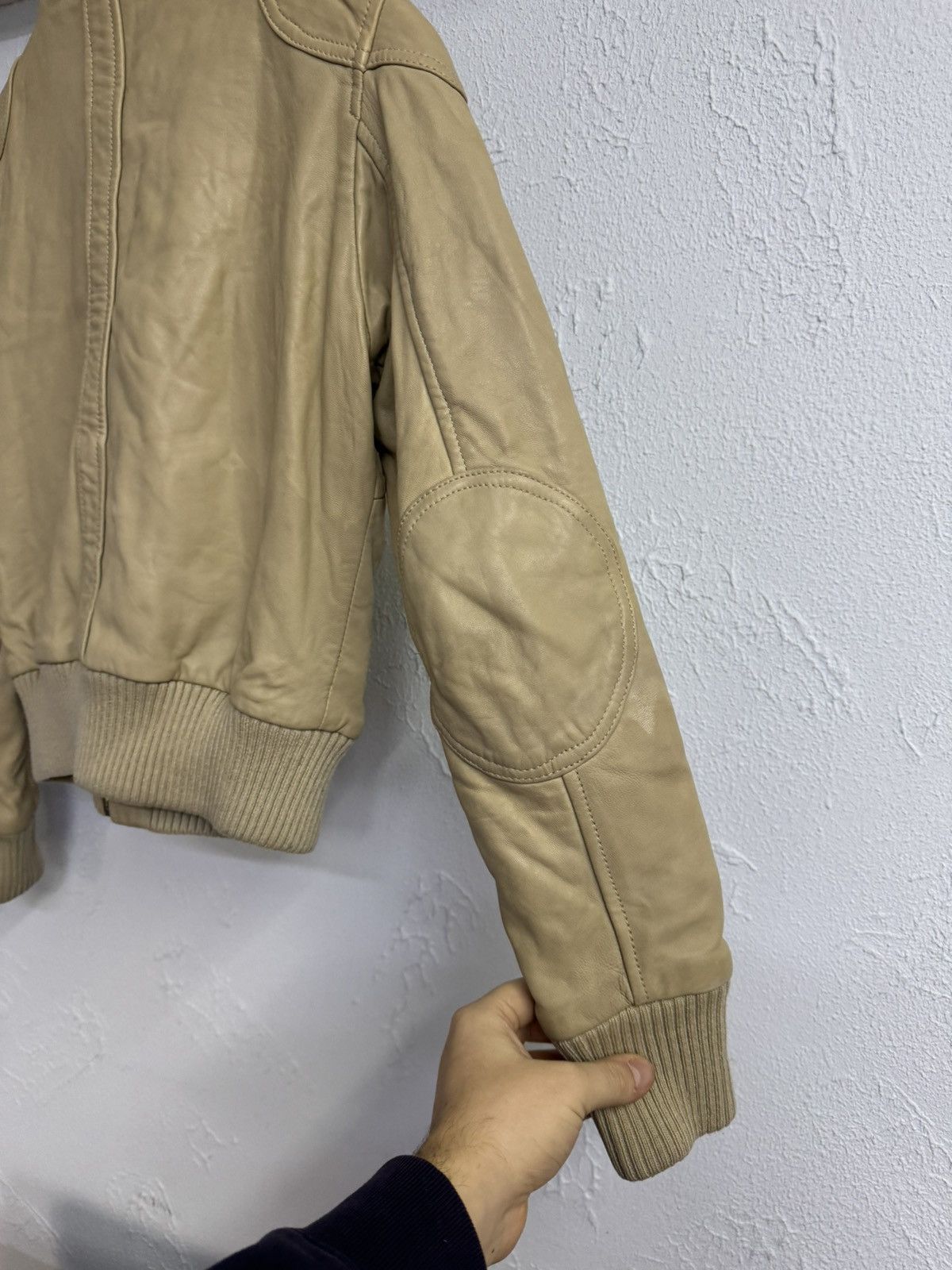 Junya Watanabe Vintage 00s Soft Faded Leather Multi-pocket Cargo Jacket Size US S / EU 44-46 / 1 - 7 Thumbnail