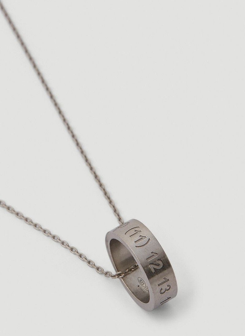 Maison Margiela Maison Margiela Number Necklace Size ONE SIZE - 5 Thumbnail