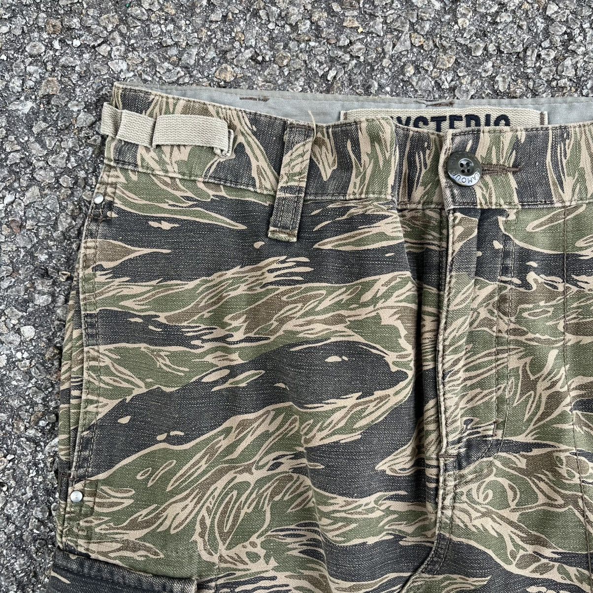 Hysteric Glamour RARE‼️Hysteric Glamour Camo Tiger Stripe Cargo Skirt RRL Size 30" / US 8 / IT 44 - 4 Thumbnail