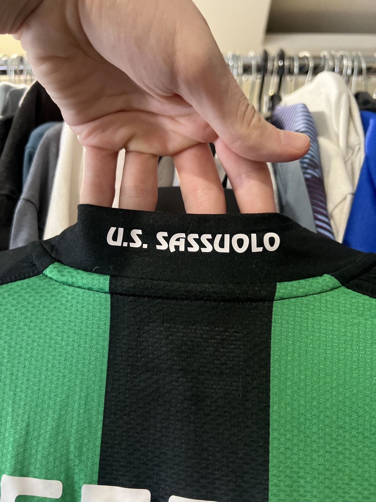 Kappa × Vintage 2015/2016 KAPPA FC SASSUOLO #25 BERARDI HOME FOOTBALL SHITT Size US M / EU 48-50 / 2 - 13 Thumbnail