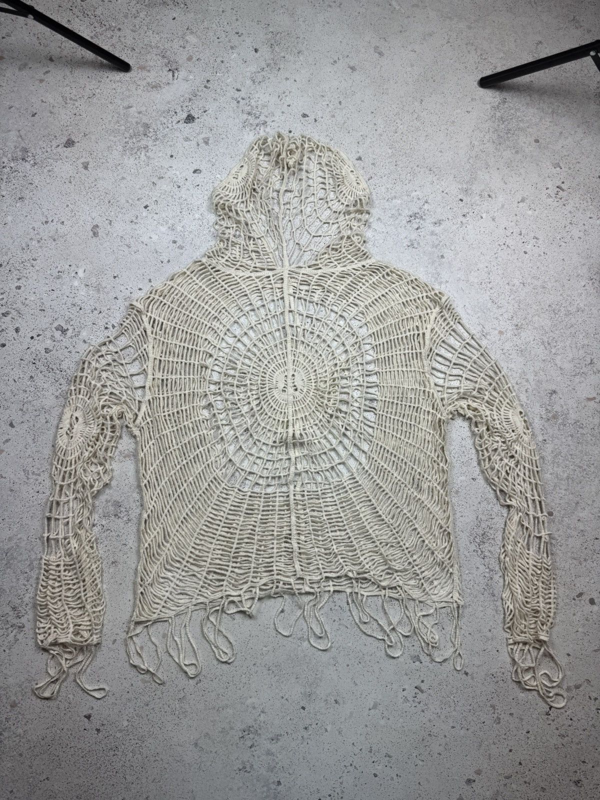 Japanese Brand Japanese Mesh Spider Undercover Style Knit Sweater Archive Size US L / EU 52-54 / 3 - 6 Thumbnail