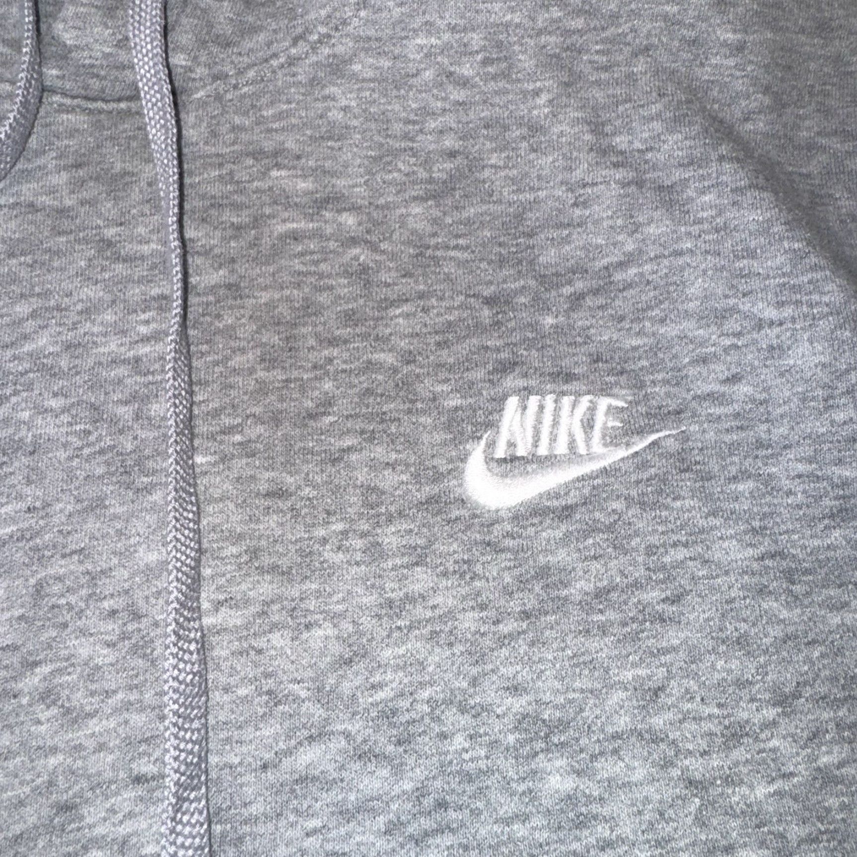 Nike VINTAGE Nike Hoodie Mens Gray Fleece Embroidered Spellout Size M Pullover Hooded Size US M / EU 48-50 / 2 - 3 Thumbnail