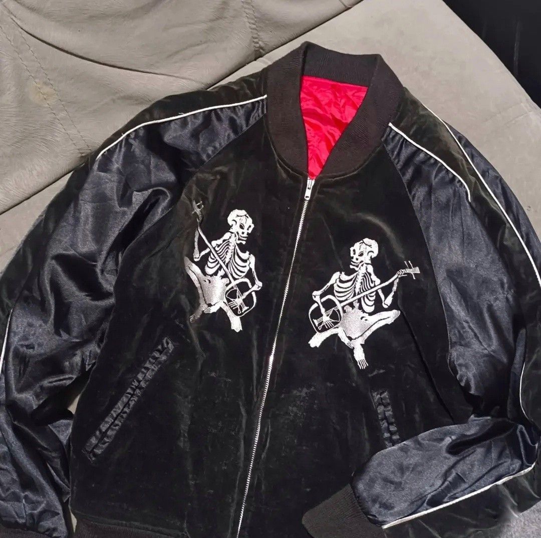 Japanese Brand Sukajan Jacket Hoshihime Black Size US L / EU 52-54 / 3 - 2 Thumbnail