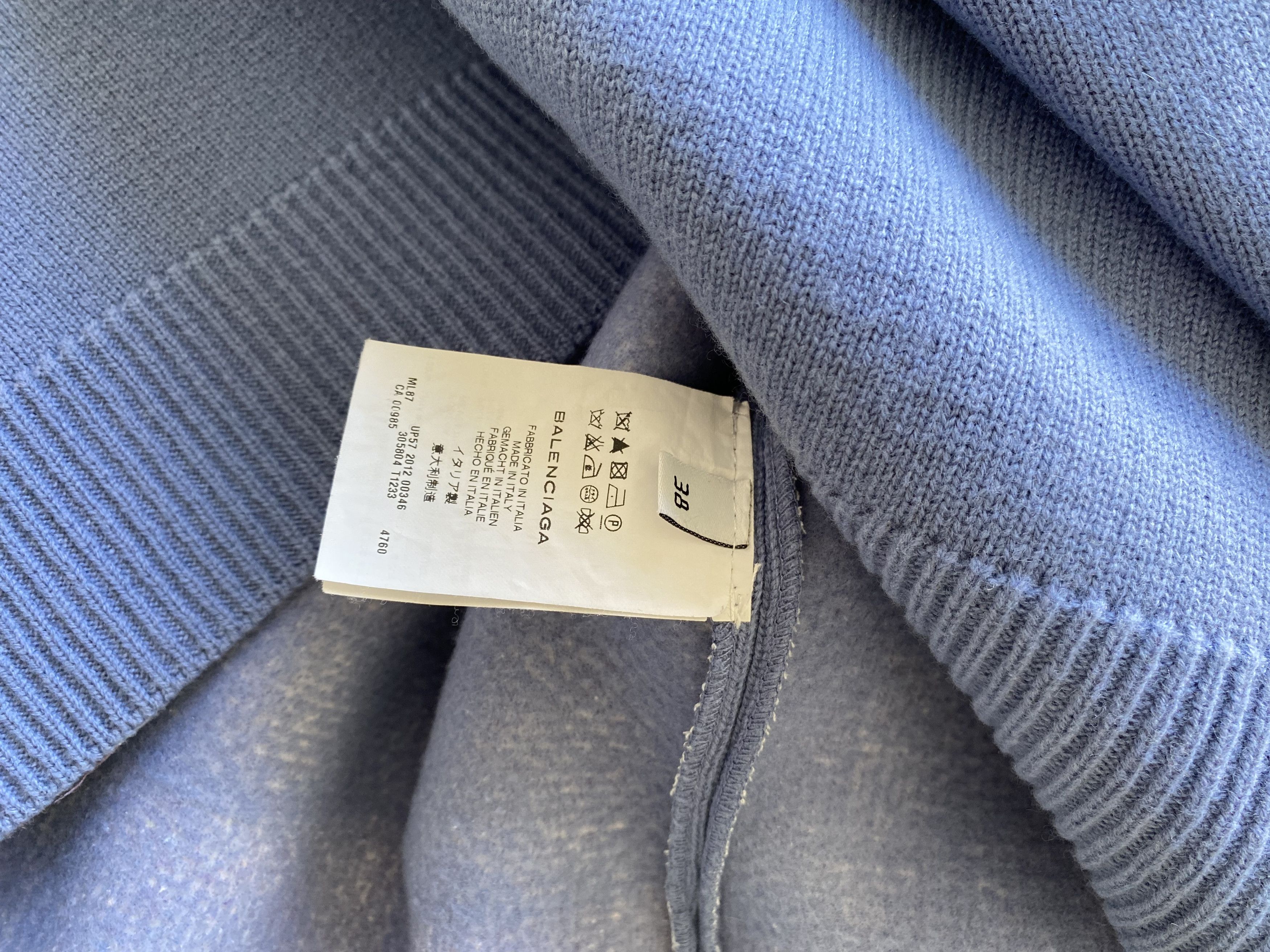 Balenciaga BALENCIAGA Fused knitted pullover Size S / US 4 / IT 40 - 4 Thumbnail
