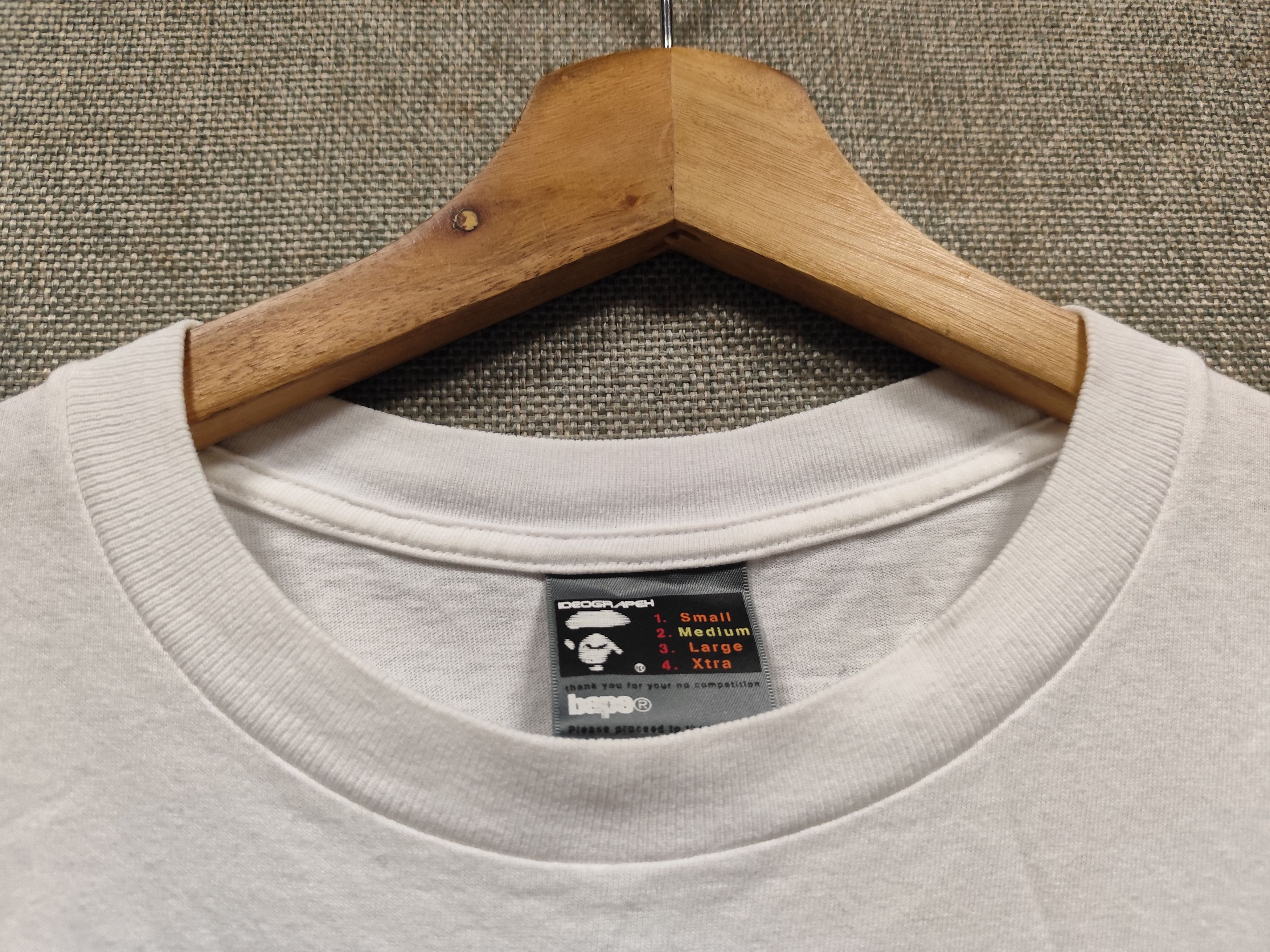 Bape Vintage BAPE "Bape General" Burger King Parody Logo Tee Size US M / EU 48-50 / 2 - 6 Thumbnail