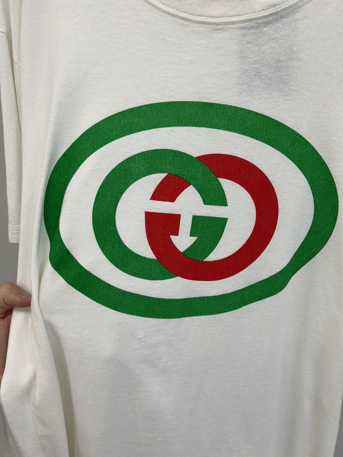 Gucci Gucci GG Interlocking T-Shirt White Size US S / EU 44-46 / 1 - 2 Thumbnail