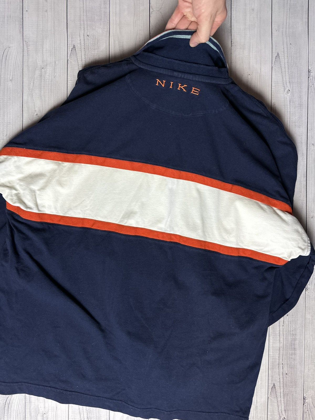 Other Vintage Nike Rugby jersey shirt long sleeve size L big logo Size US L / EU 52-54 / 3 - 3 Thumbnail