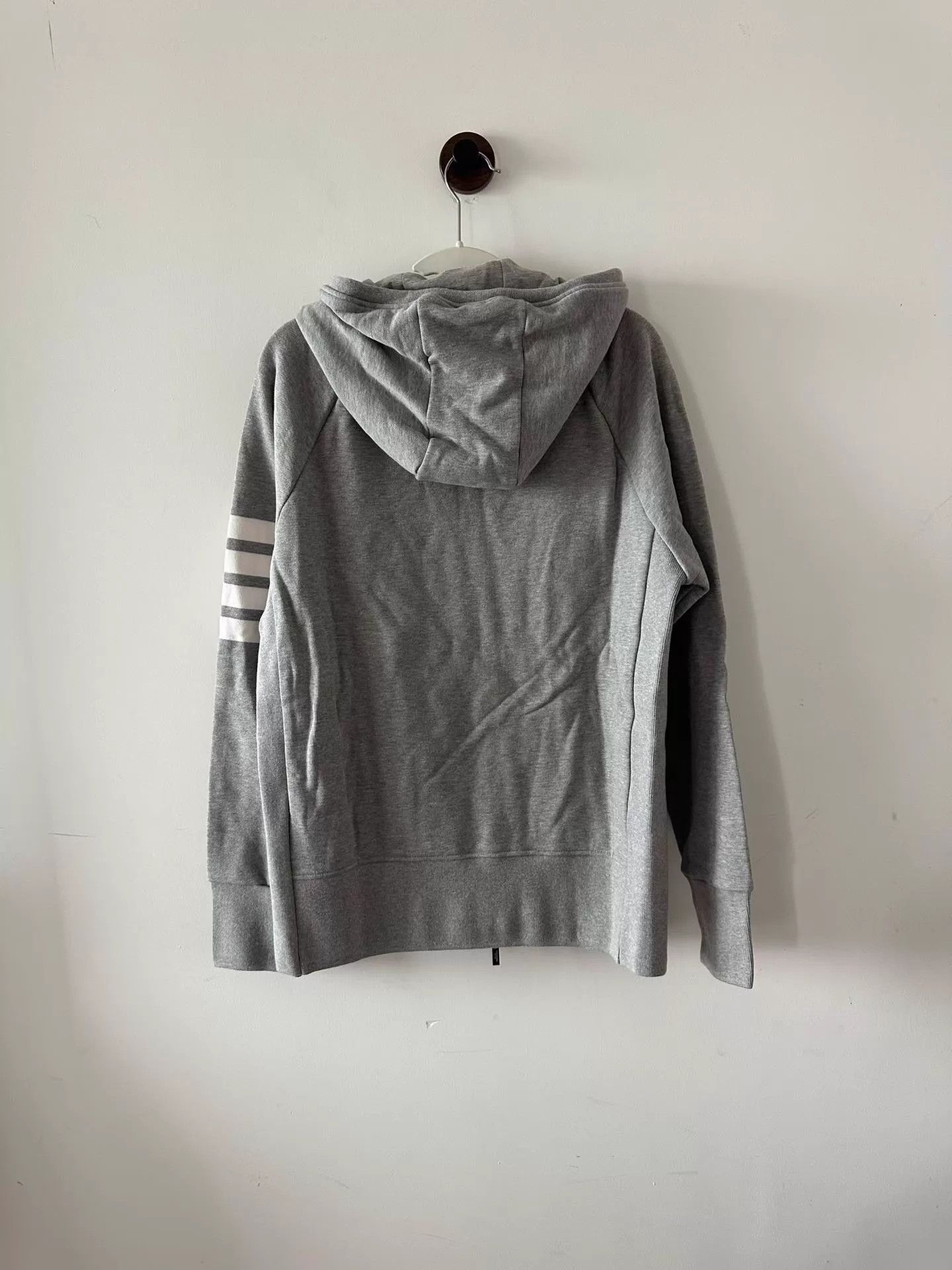 Thom Browne Thom Browne Gray Zipper Hoodie Size 4 New Size S / US 4 / IT 40 - 2 Thumbnail